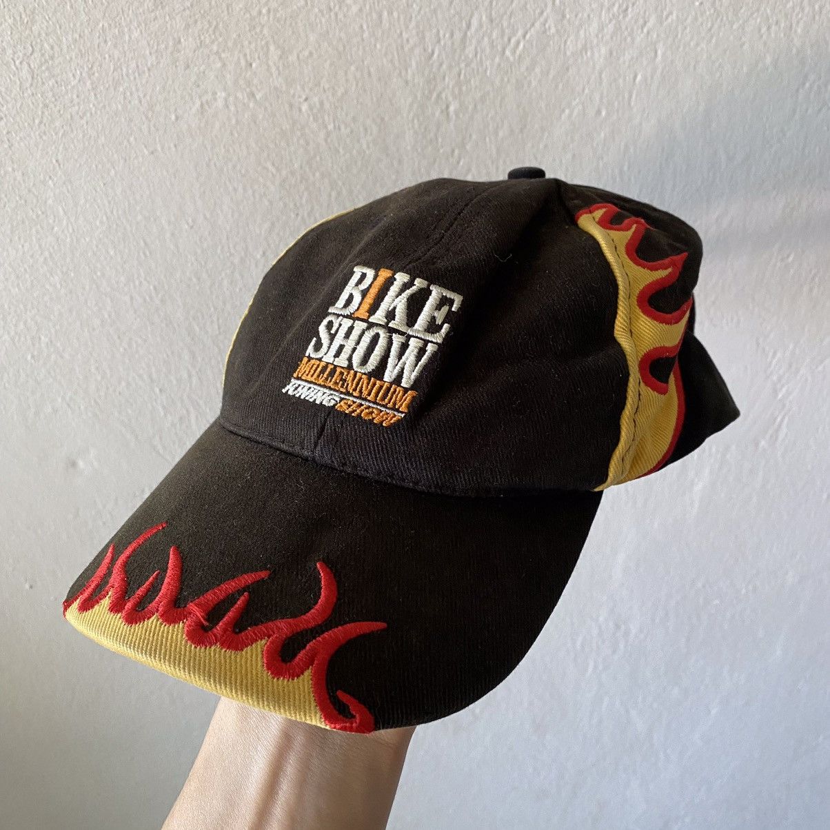 Japanese Brand Vintage fire cap y2k style made in usa Size ONE SIZE - 3 Thumbnail