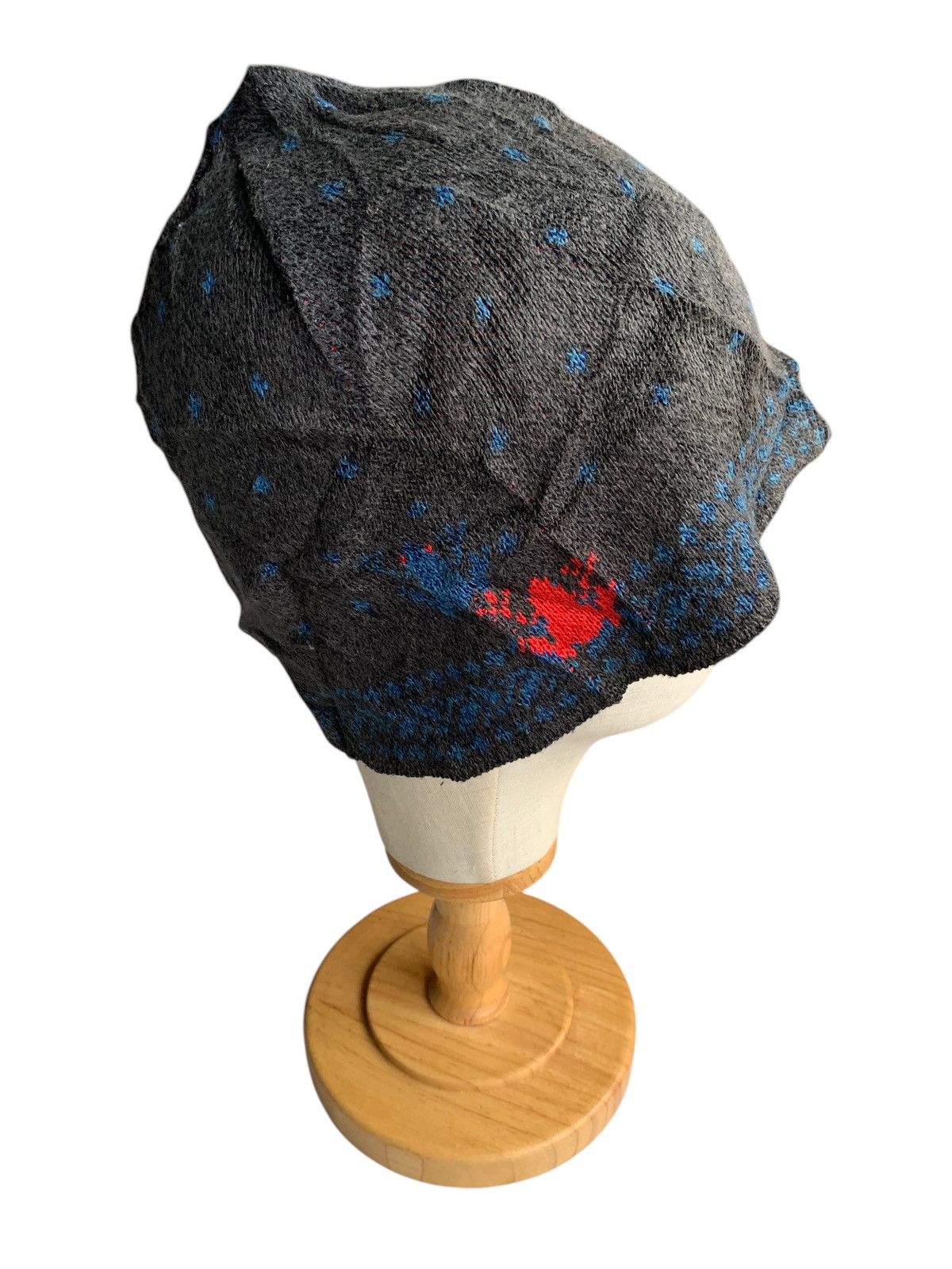 14th Addiction × Japanese Brand Knitted Punk Made in Japan Winter sessions Rare Beanie Hats Size ONE SIZE - 1 Thumbnail