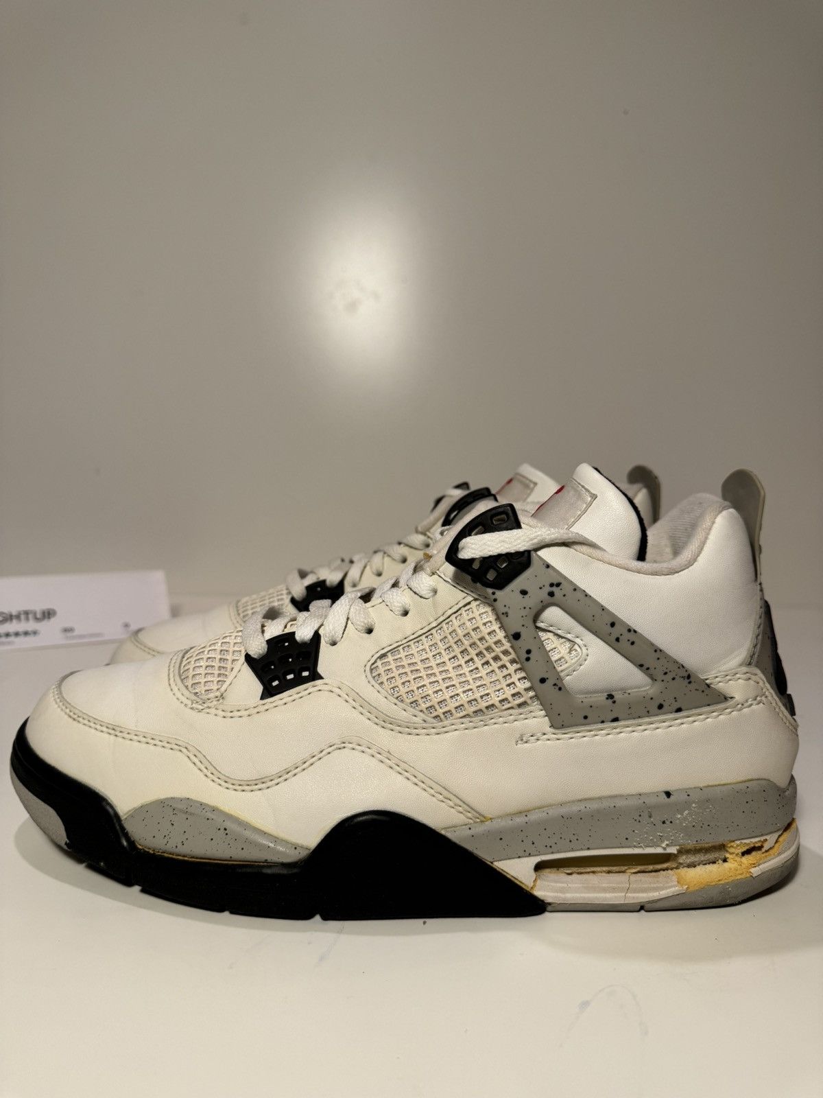 Jordan Brand Jordan White Cement 4 FINAL PRICE DROP!! Size US 11 / EU 44 - 6 Thumbnail