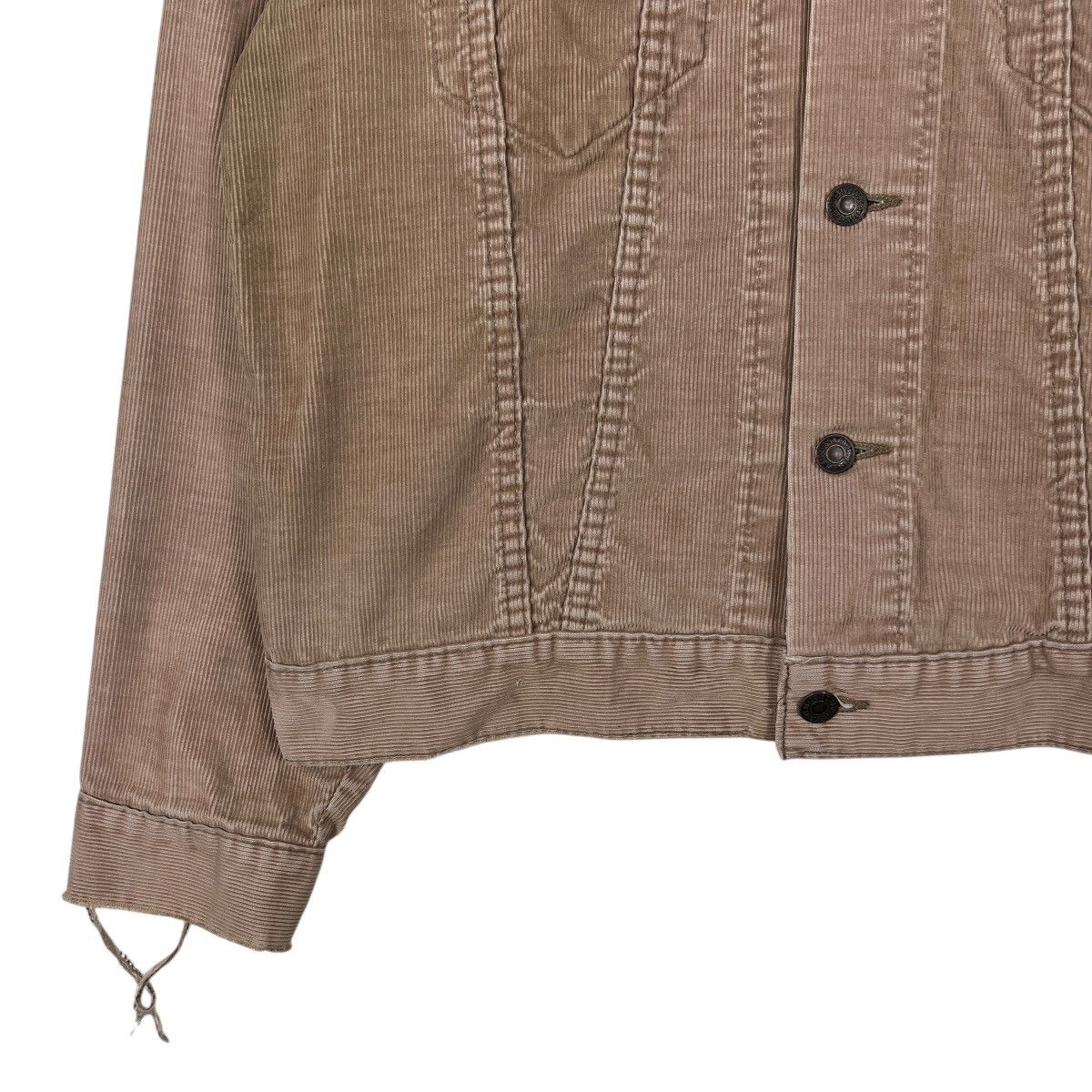 Levi's 70s Vintage Levis Corduroy Trucker Jacket Made In Usa Size US L / EU 52-54 / 3 - 6 Thumbnail