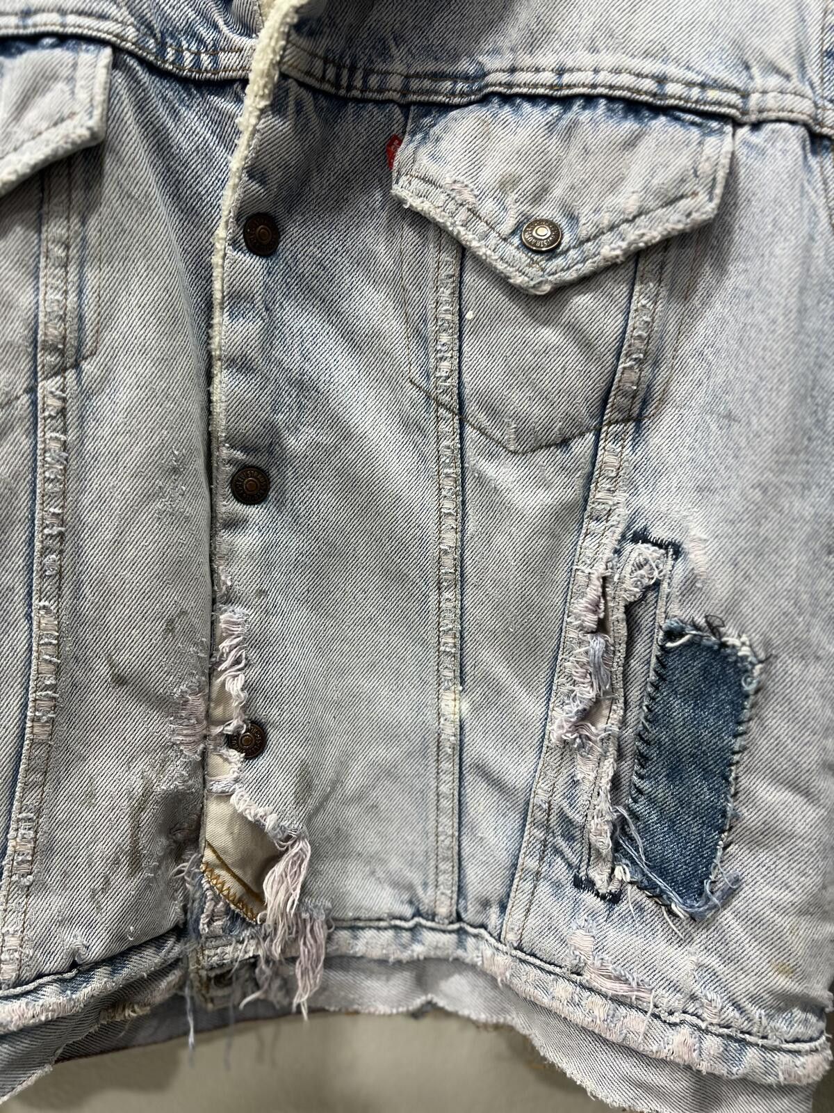 Other 80s Levis Sherpa Lined Type 3 Jacket Original Repair Size US M / EU 48-50 / 2 - 4 Thumbnail