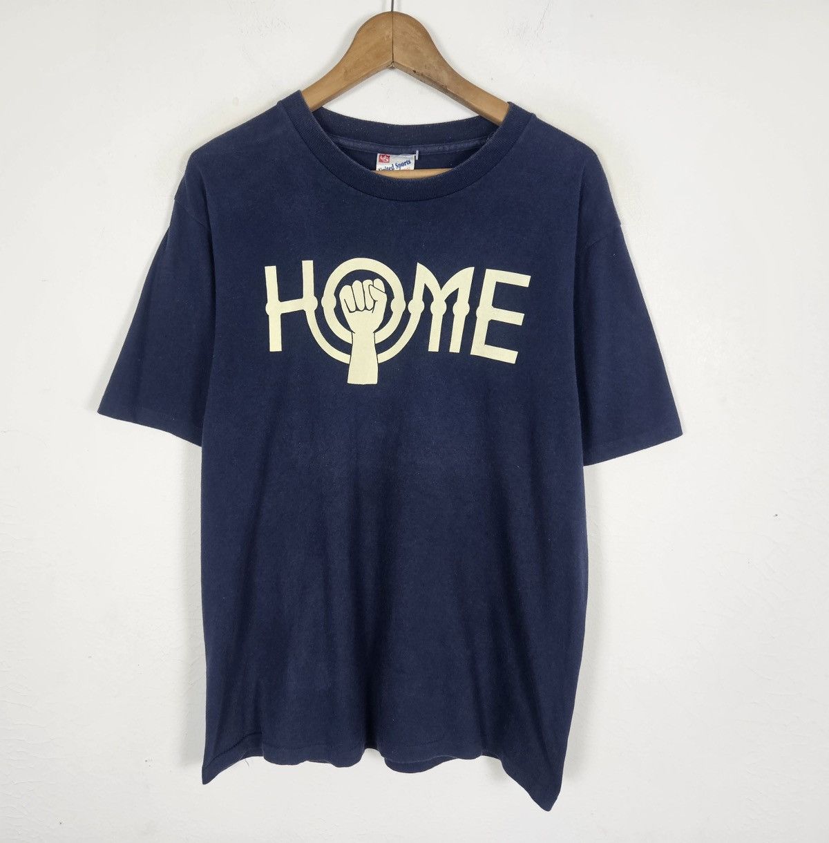 Vintage Vintage 90s HOME as worn by John Lennon tee Size US L / EU 52-54 / 3 - 3 Thumbnail