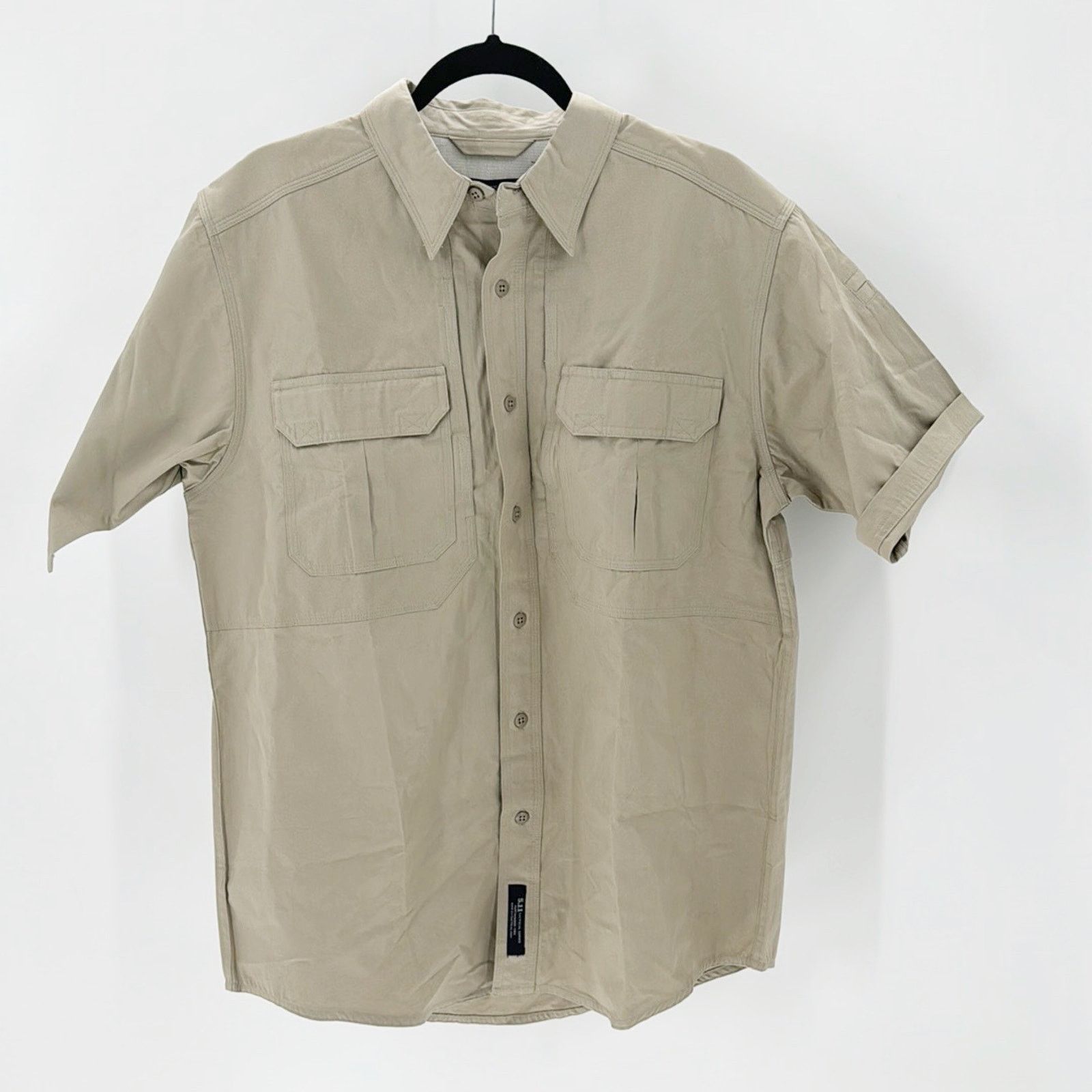 5.11 5.11 TACTICAL button down SHIRT khaki regular fit Size US M / EU 48-50 / 2 - 1 Thumbnail
