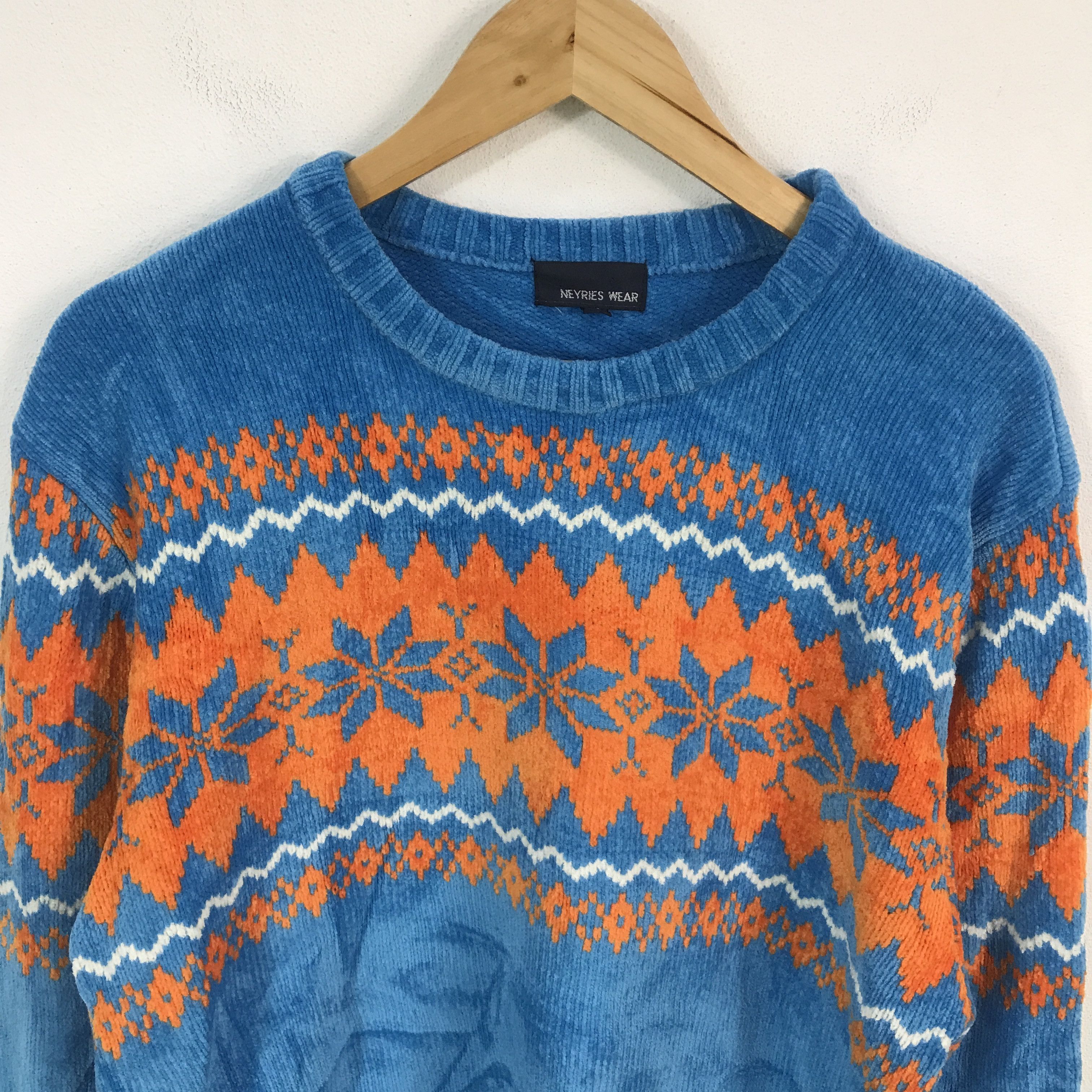 Japanese Brand Navajo Neyries wear Knitwear design jacket Size US M / EU 48-50 / 2 - 3 Thumbnail