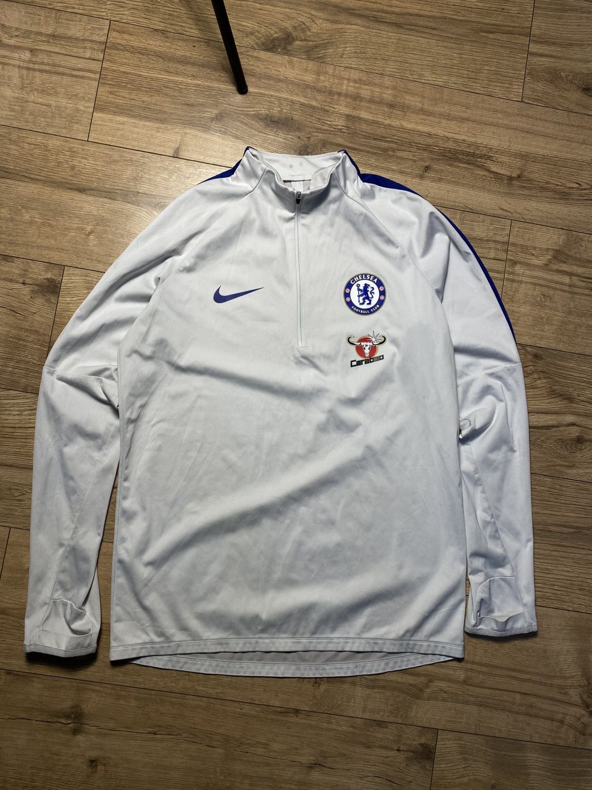 Nike chelsea nike 2017/2018 soccer squad drill 1/4 zip size-M Size US M / EU 48-50 / 2 - 1 Thumbnail