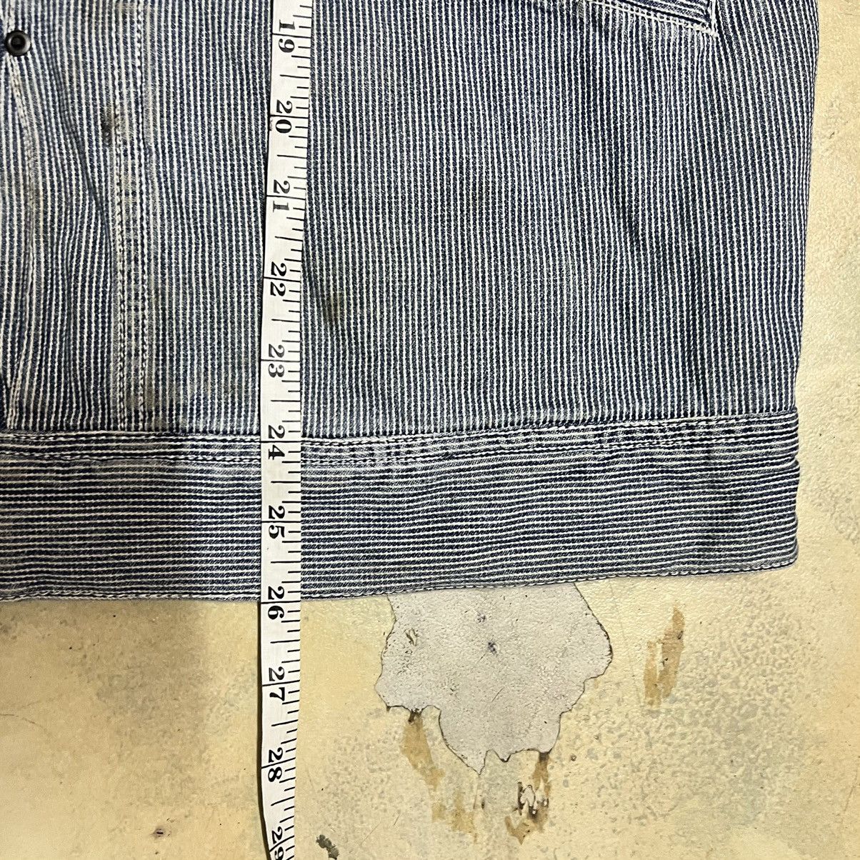 Japanese Brand Vintage Dogman Hickory Work Wear Jacket Distressed Size US L / EU 52-54 / 3 - 16 Thumbnail