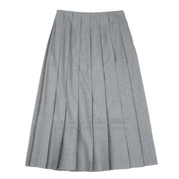 Comme des Garcons Comme Des Garcons size S Gray vintage pleated half-skirt Size 23" - 2 Thumbnail