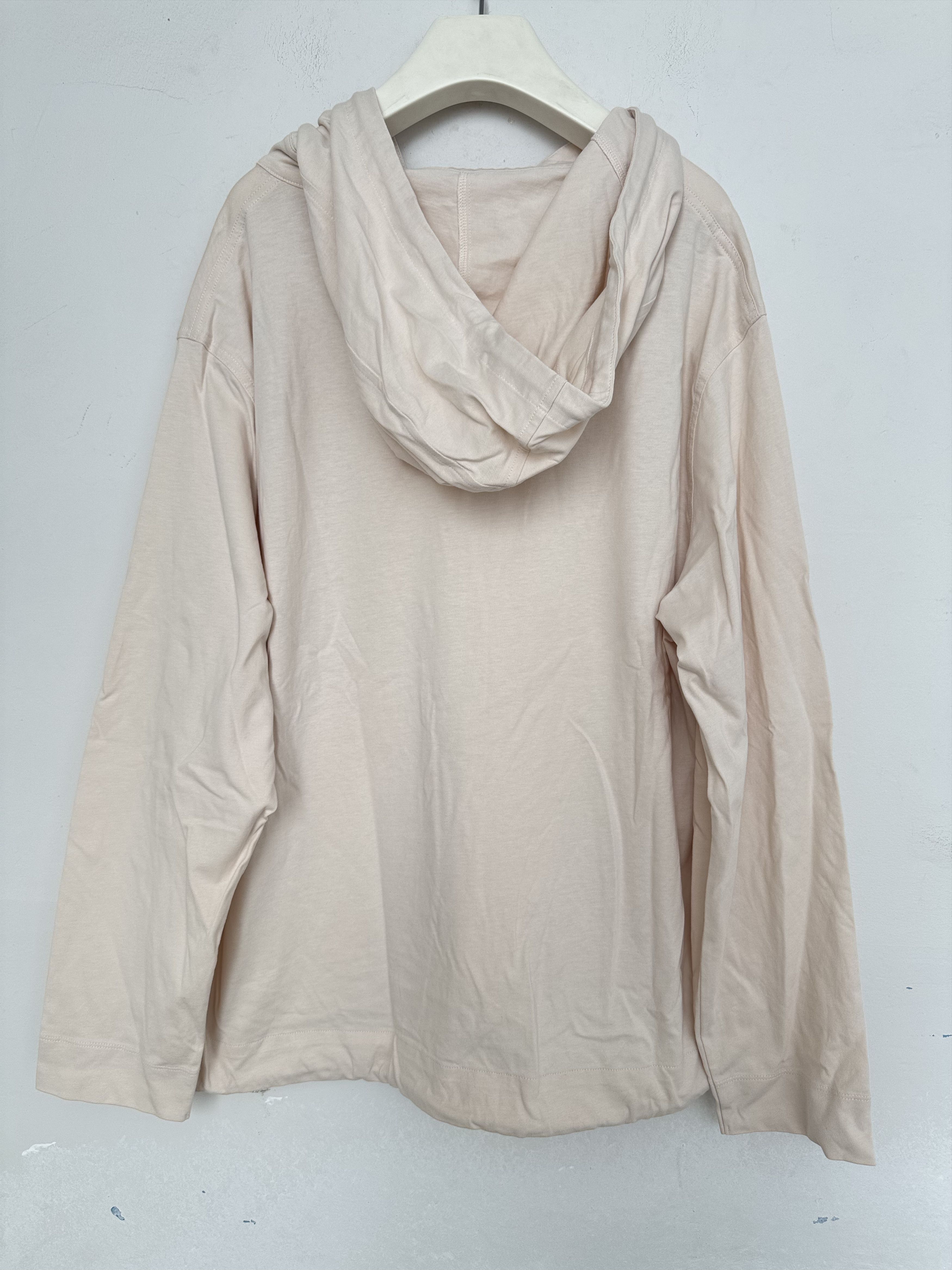 Dries Van Noten Tan Lace-Up Hoodie Size M / US 6-8 / IT 42-44 - 2 Thumbnail