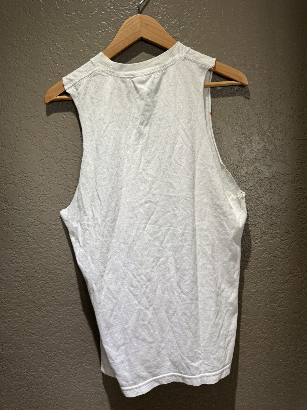 Volcom Vintage 2000s Y2k Volcom Cut off Tank Top Medium White Multi Size US M / EU 48-50 / 2 - 5 Thumbnail