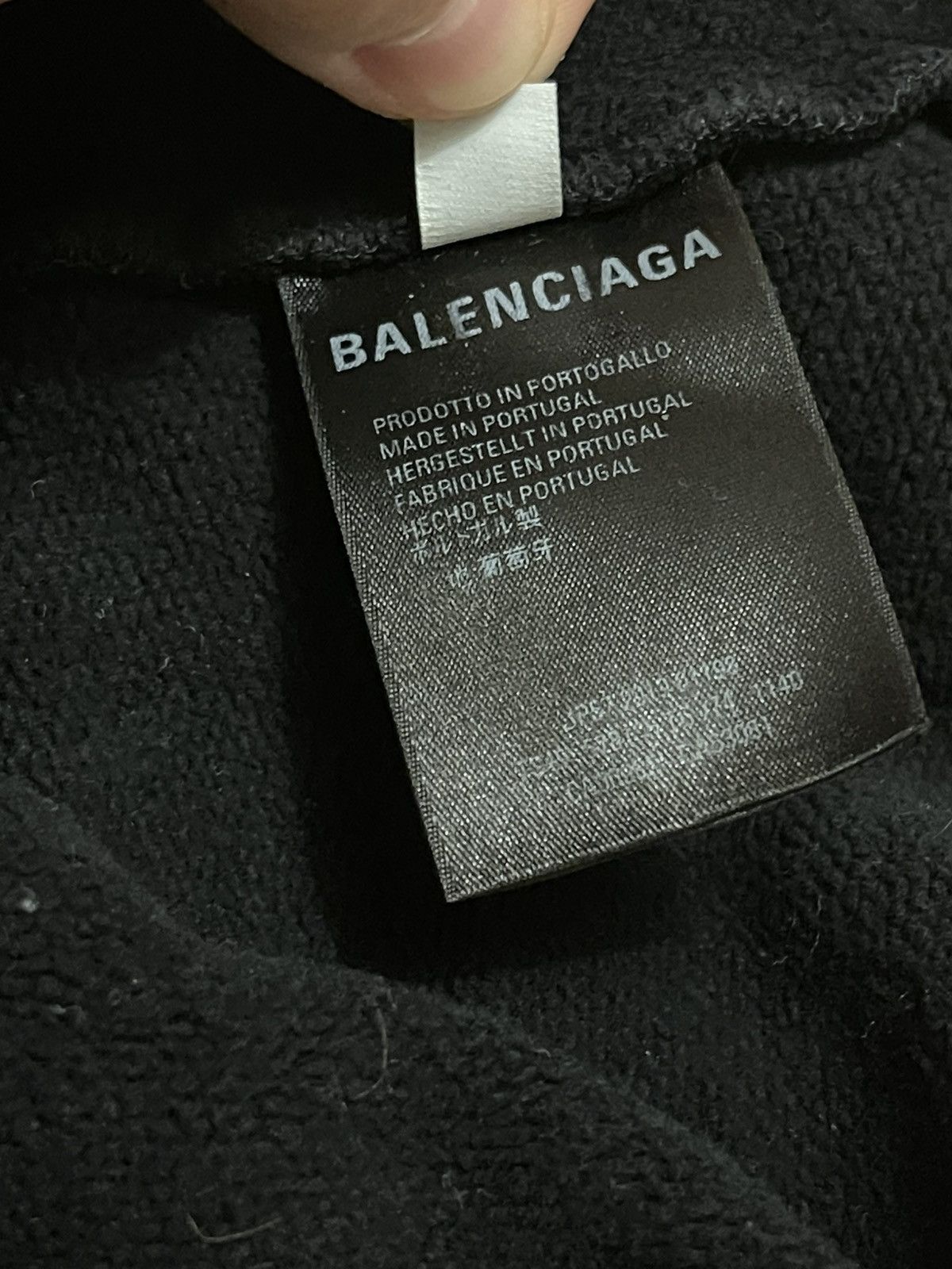 Balenciaga Balenciaga Glitter Hoodie Size US M / EU 48-50 / 2 - 5 Thumbnail