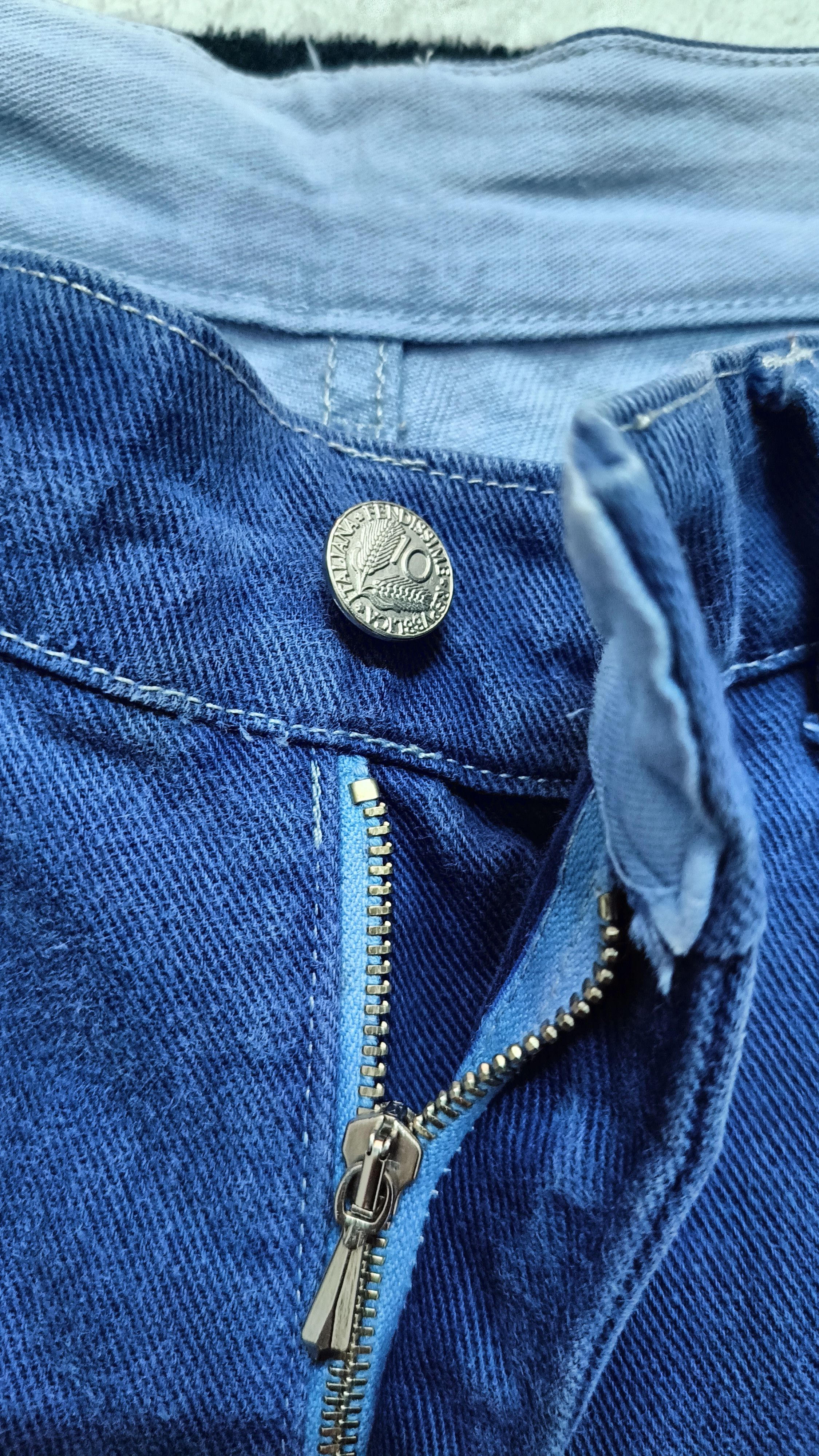 Fendi 🔥🔥Rare 90s Fendissime Cowboy Jeans Size 29" - 6 Thumbnail