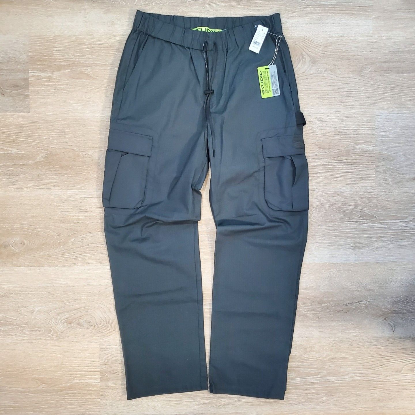 Supervsn New Supervsn Studio Baggy Ripstop Cargo Pants L Dulled Black Size US 34 / EU 50 - 2 Thumbnail