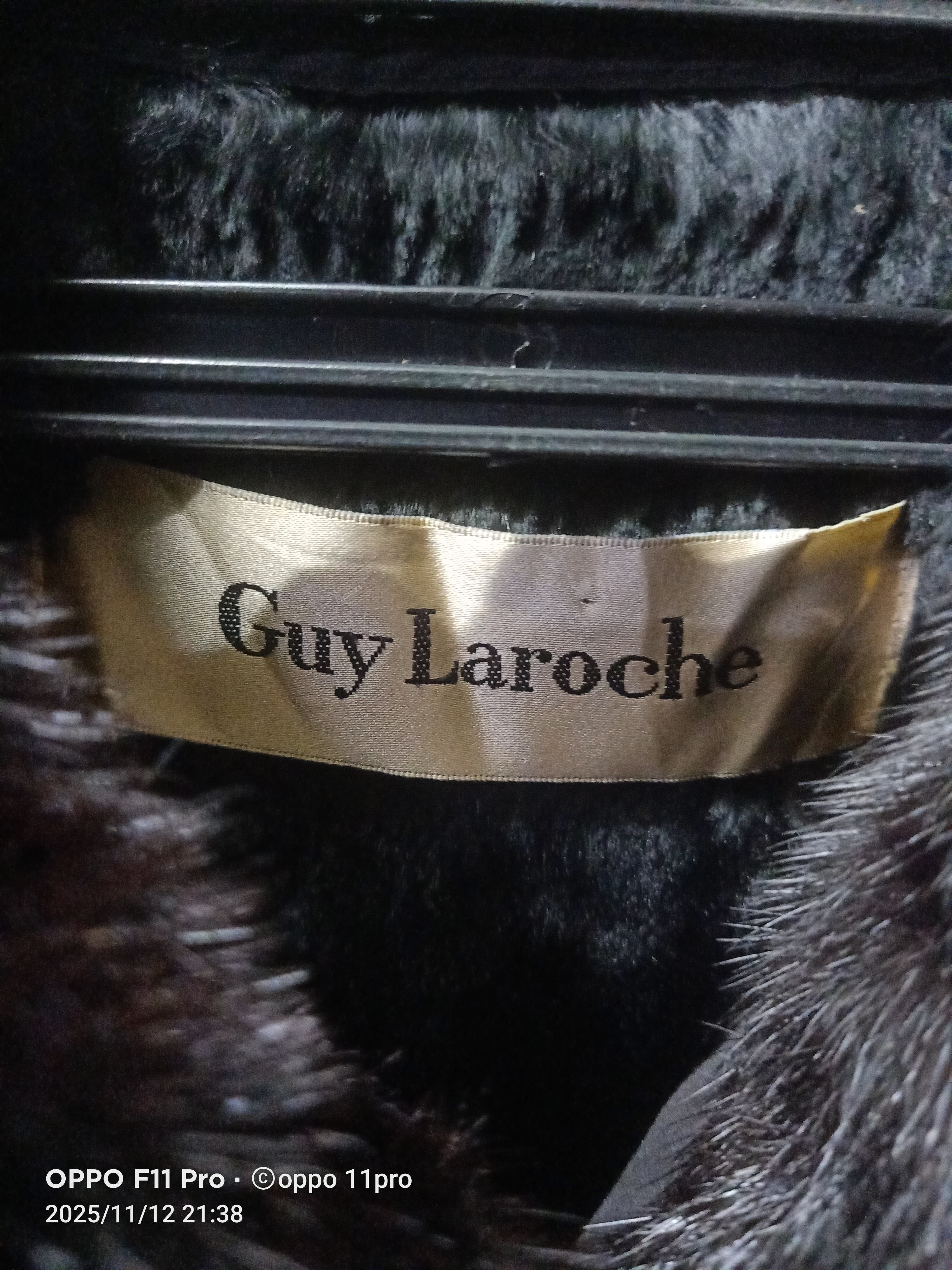 Guy Laroche 🌟Guy Laroche Vintage Long Coat HeavyJacket Men 🌟 Size US XL / EU 56 / 4 - 4 Thumbnail