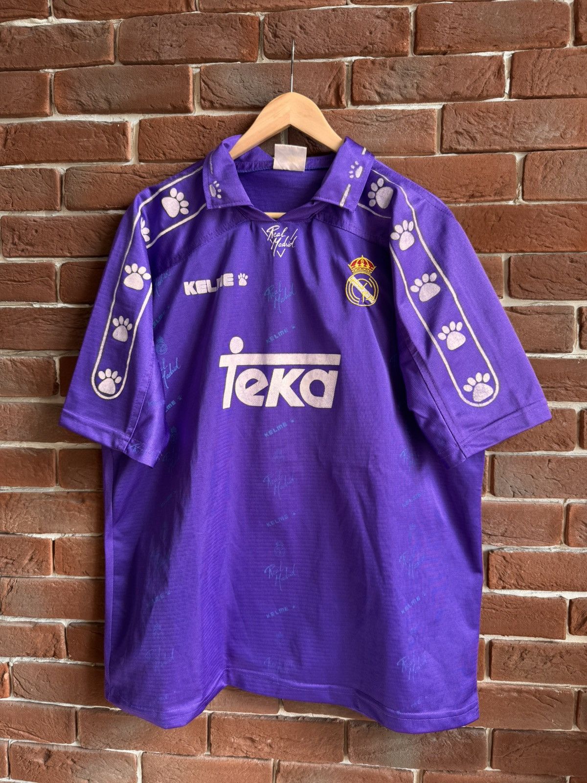 Vintage Vintage Kelme 90s Real Madrid Special football shirt 1994/95 Size US XL / EU 56 / 4 - 1 Thumbnail