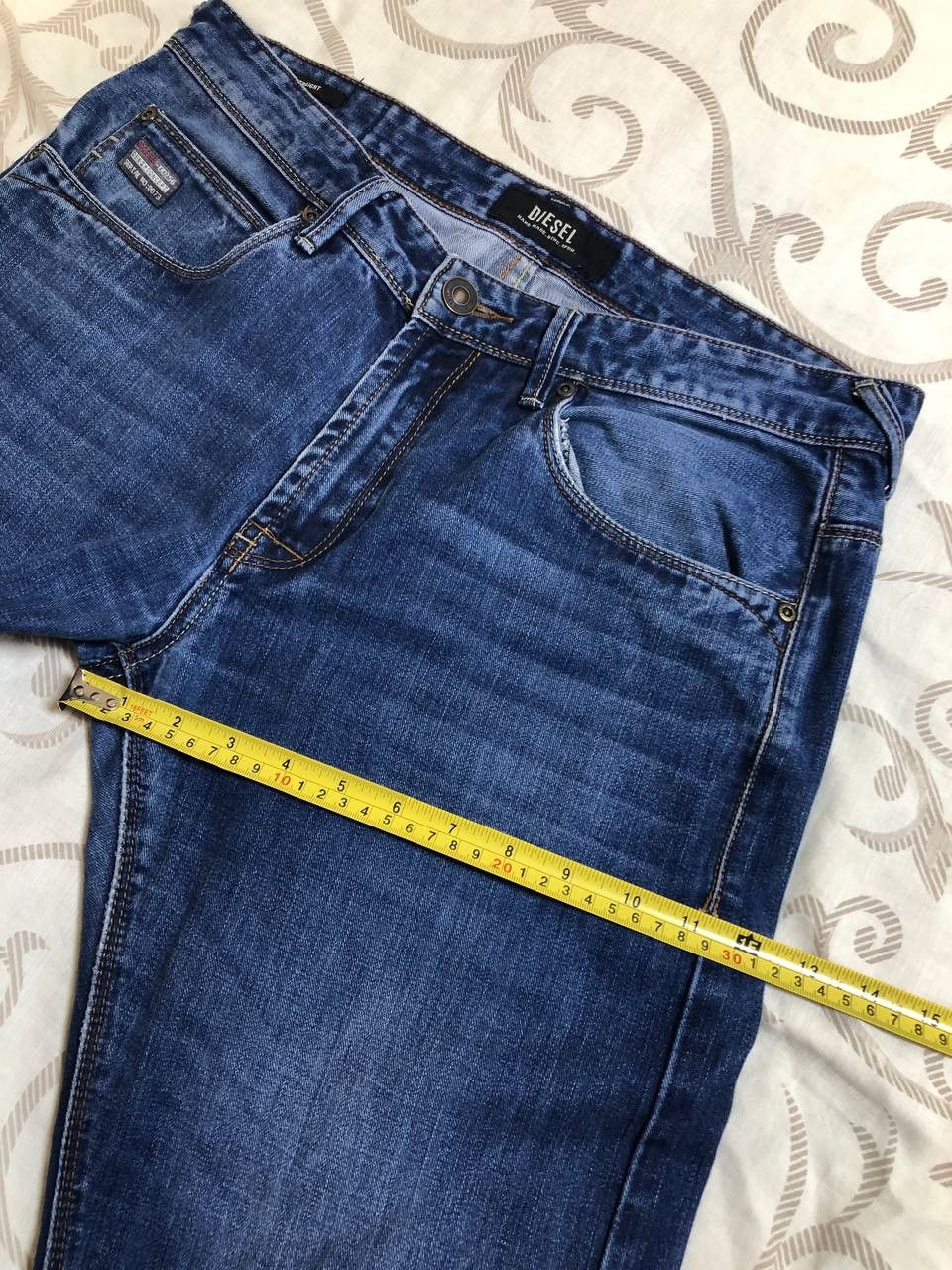 Diesel Diesel Straight Fit Denim Jeans Wash (Approx W32 x L30) Size US 32 / EU 48 - 10 Thumbnail
