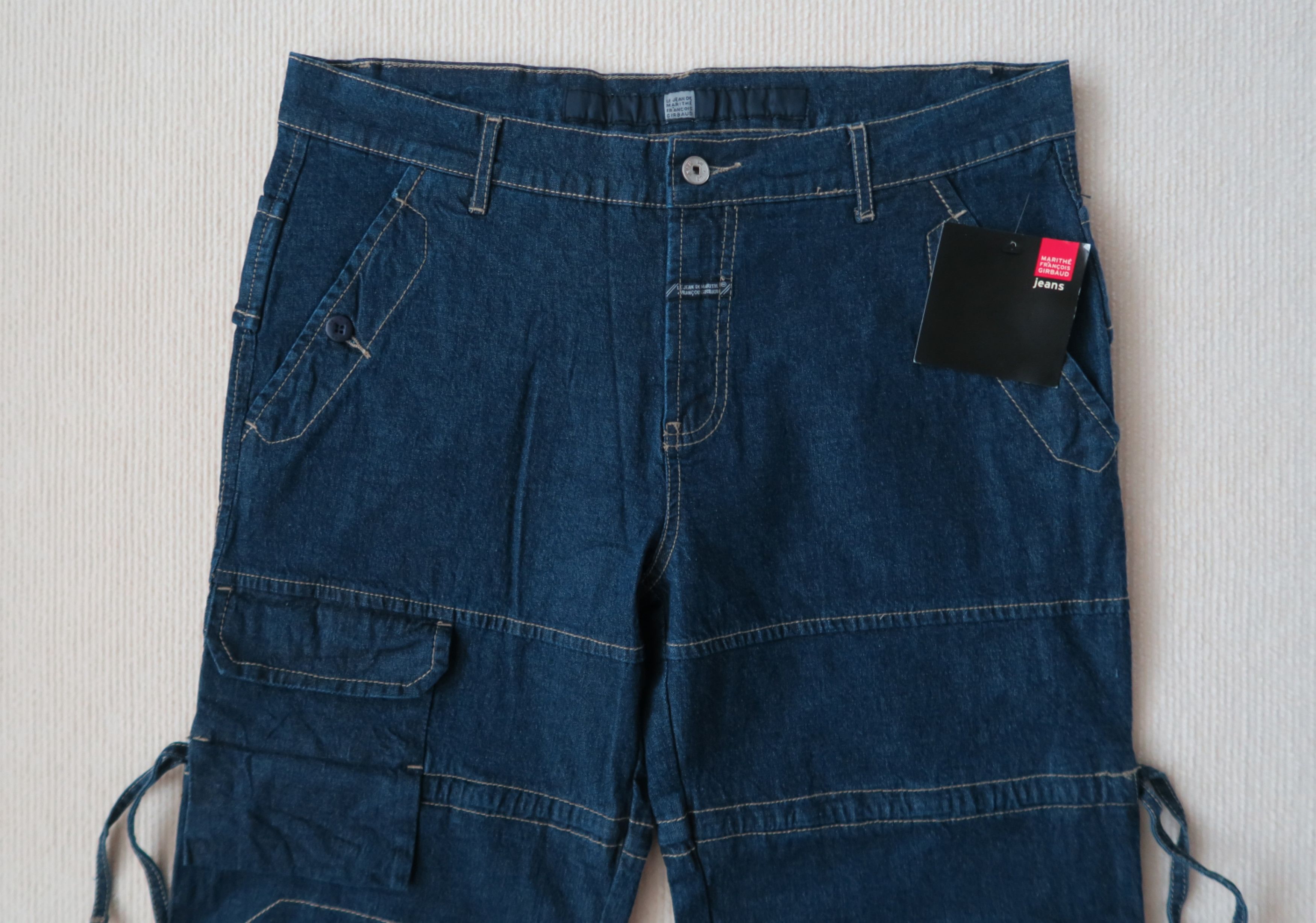 Marithe + Francois Girbaud Marithé + François Girbaud "Aviatri" Y2K Cargo Jeans Size US 32 / EU 48 - 4 Thumbnail