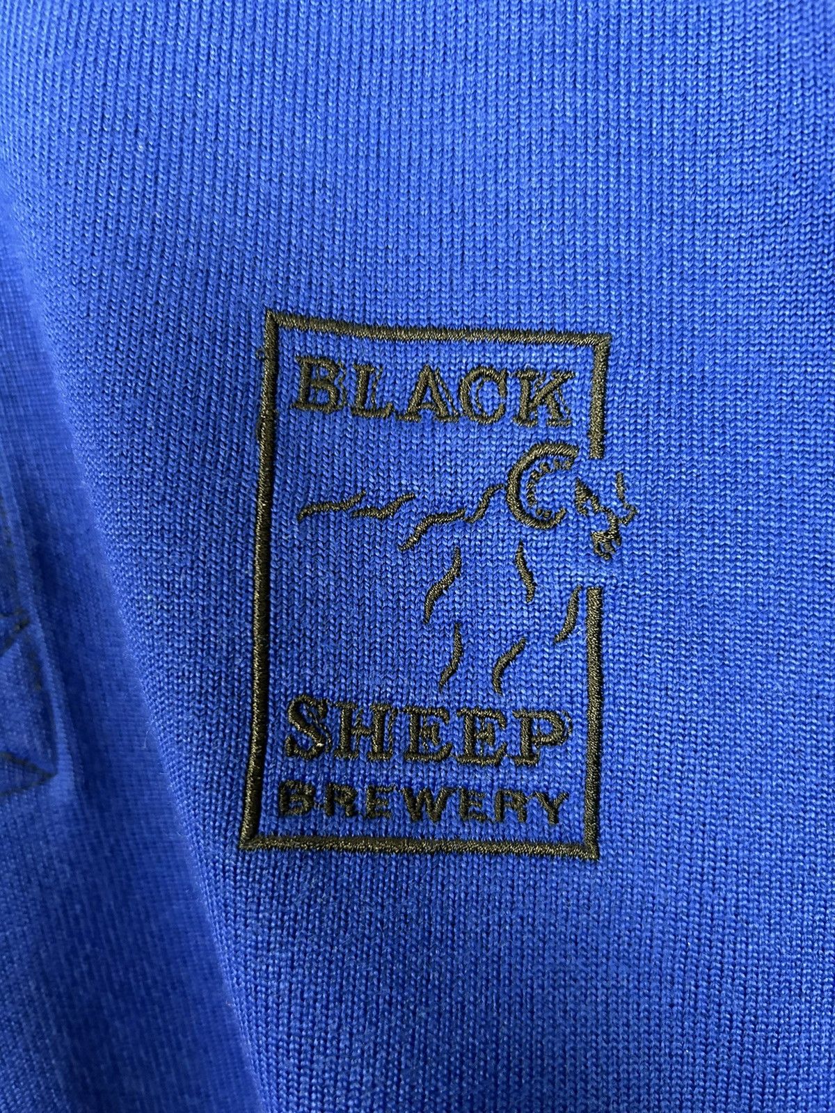 Vintage Vintage Rugby Black Sheep Brewery Beer Jersey Hype Rock Size US XL / EU 56 / 4 - 5 Thumbnail