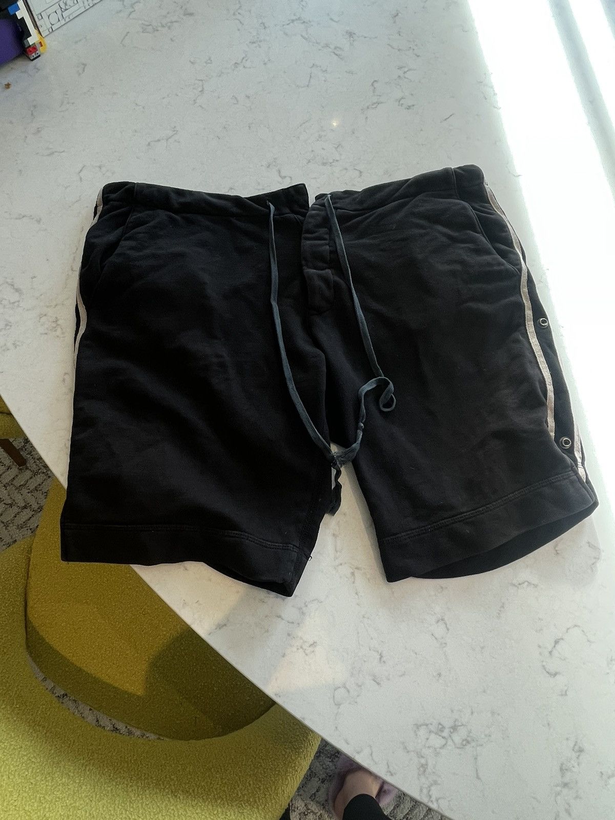 image of Greg Laurent Shorts Size Xxl in Black, Men's