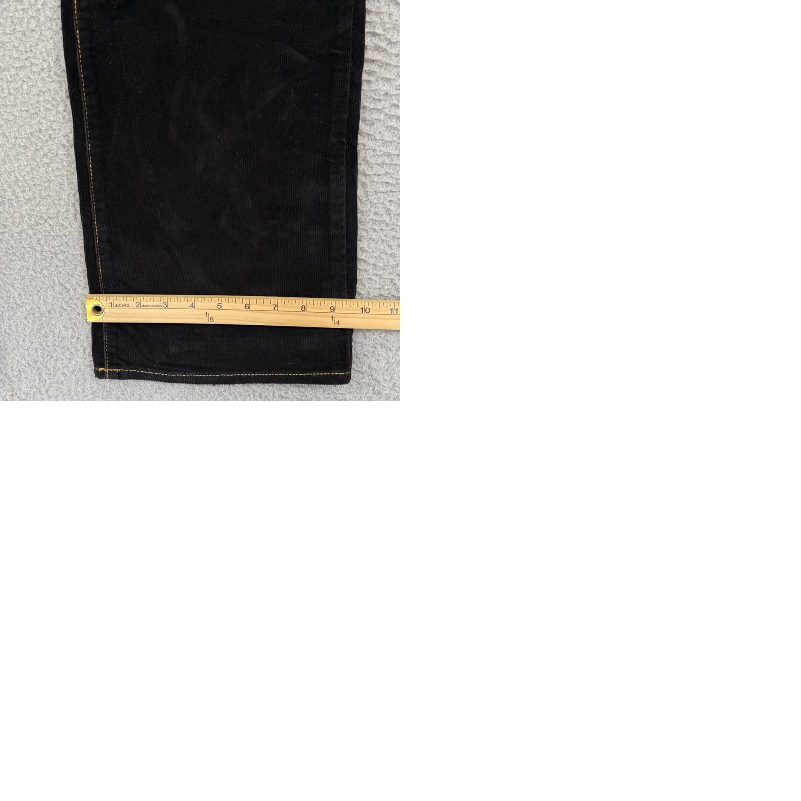 Gap VINTAGE Gap Pants Women 12 Black Corduroy Low Rise Bootcut 36x30 Stretch NWT Size 34" / US 12 / IT 48 - 9 Thumbnail