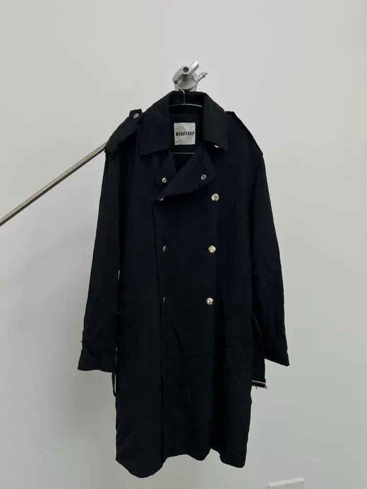 Yohji Yamamoto Yohji Yamamoto Light Trench Coat Size US L / EU 52-54 / 3 - 3 Thumbnail
