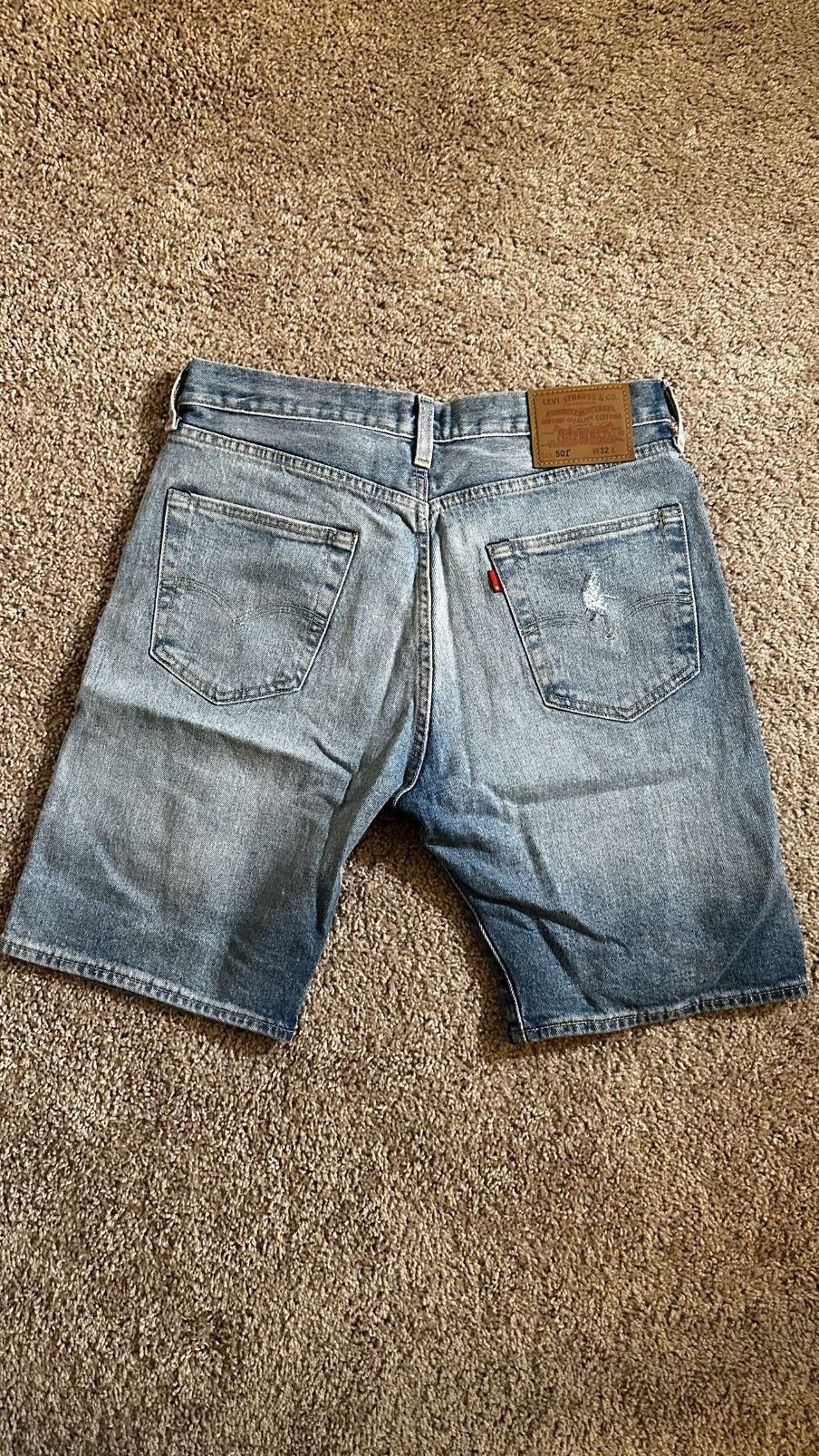 Levi's Vintage Clothing Levi Strauss Denim Shorts Size US 32 / EU 48 - 2 Thumbnail