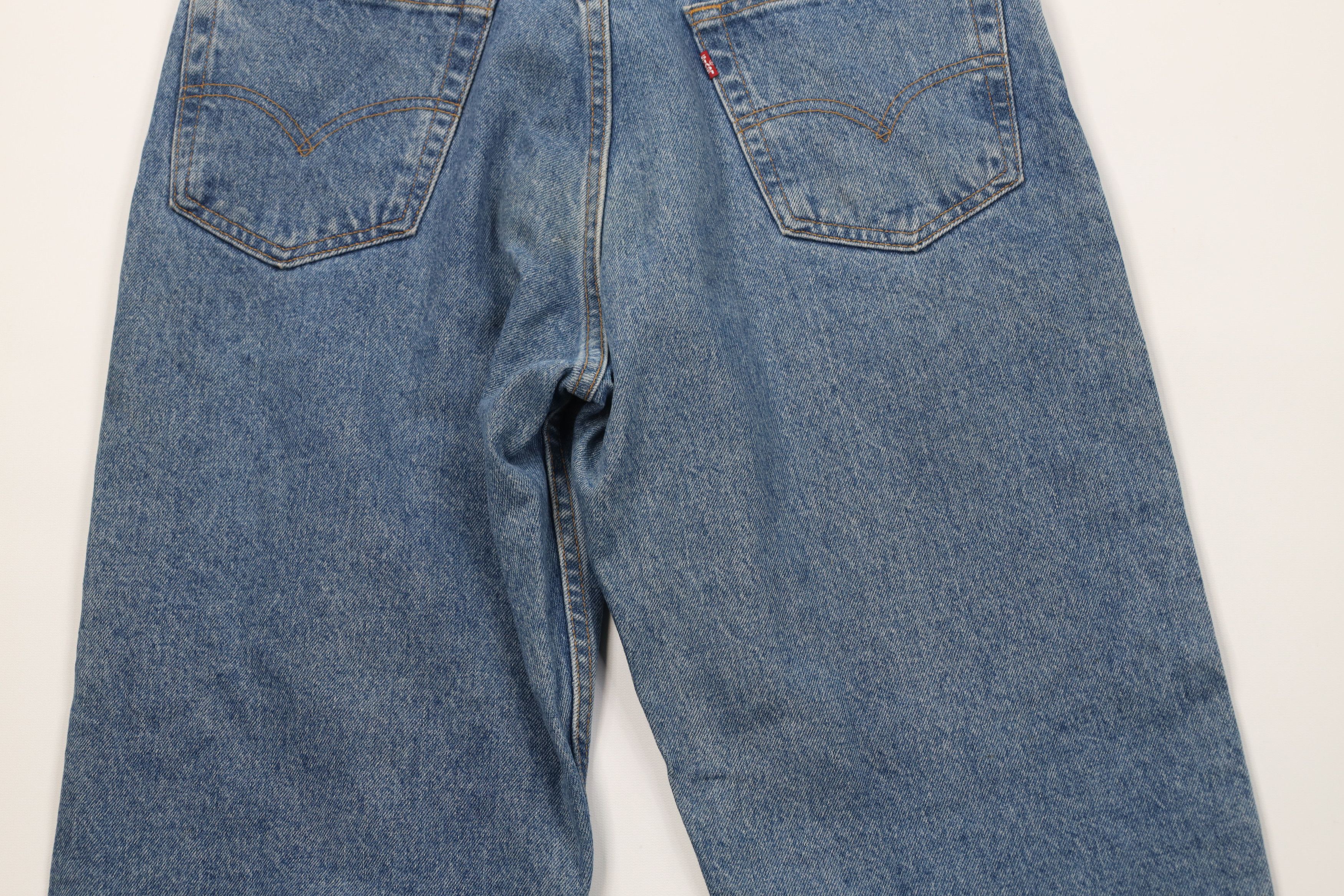 Levi's Vintage 90s Levis 550 Fit Denim Jeans Blue Cotton USA Size US 36 / EU 52 - 14 Thumbnail