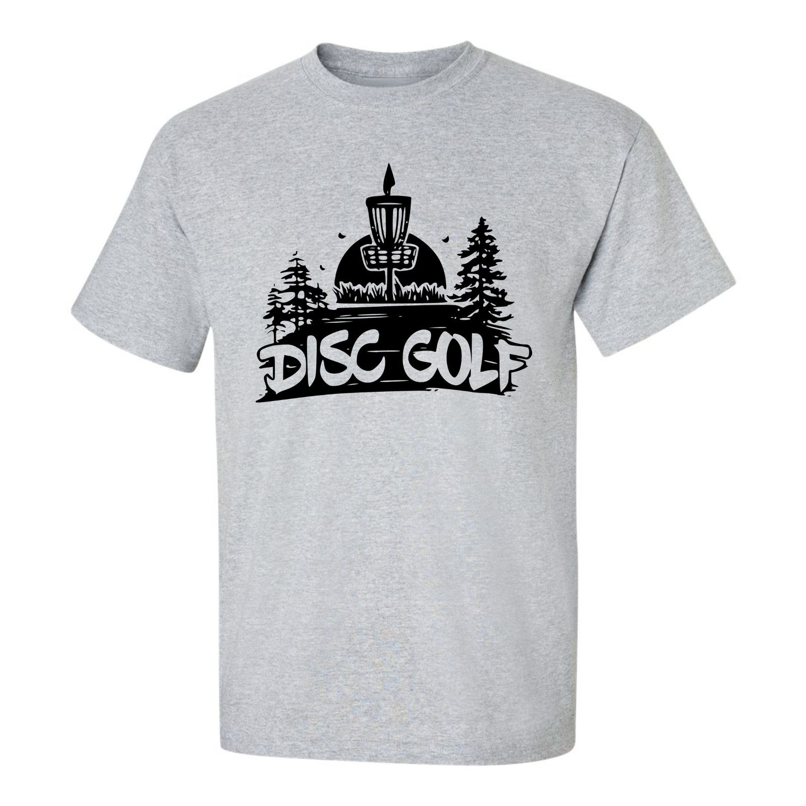 Gildan Disc Golf T Shirt DISCGOLF SUNSET Discgolfer Shirt Size US XL / EU 56 / 4 - 5 Thumbnail