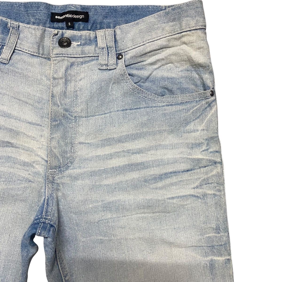 semanticdesign Semantic Design Denim Curve Leg Jeans Size US 30 / EU 46 - 5 Thumbnail