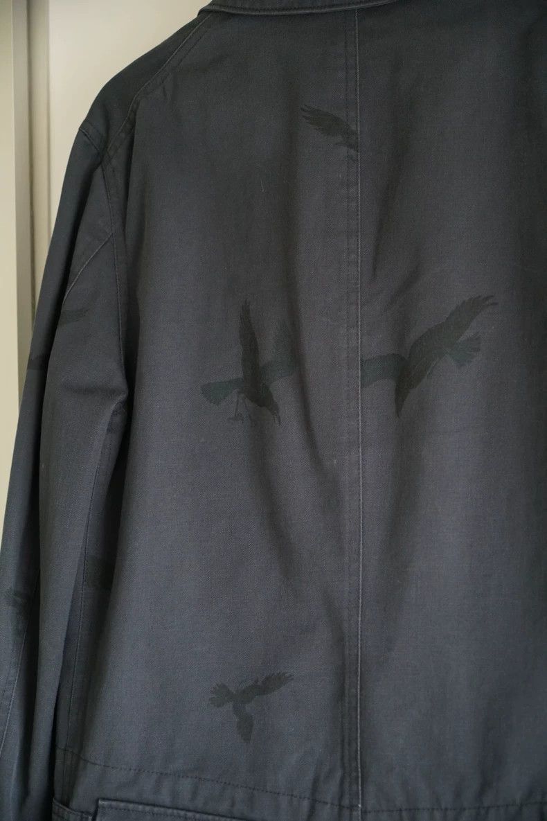 Yohji Yamamoto Yohji Yamamoto Yohji Yamamoto Long Sleeve Crow Print Suit Size US M / EU 48-50 / 2 - 3 Thumbnail