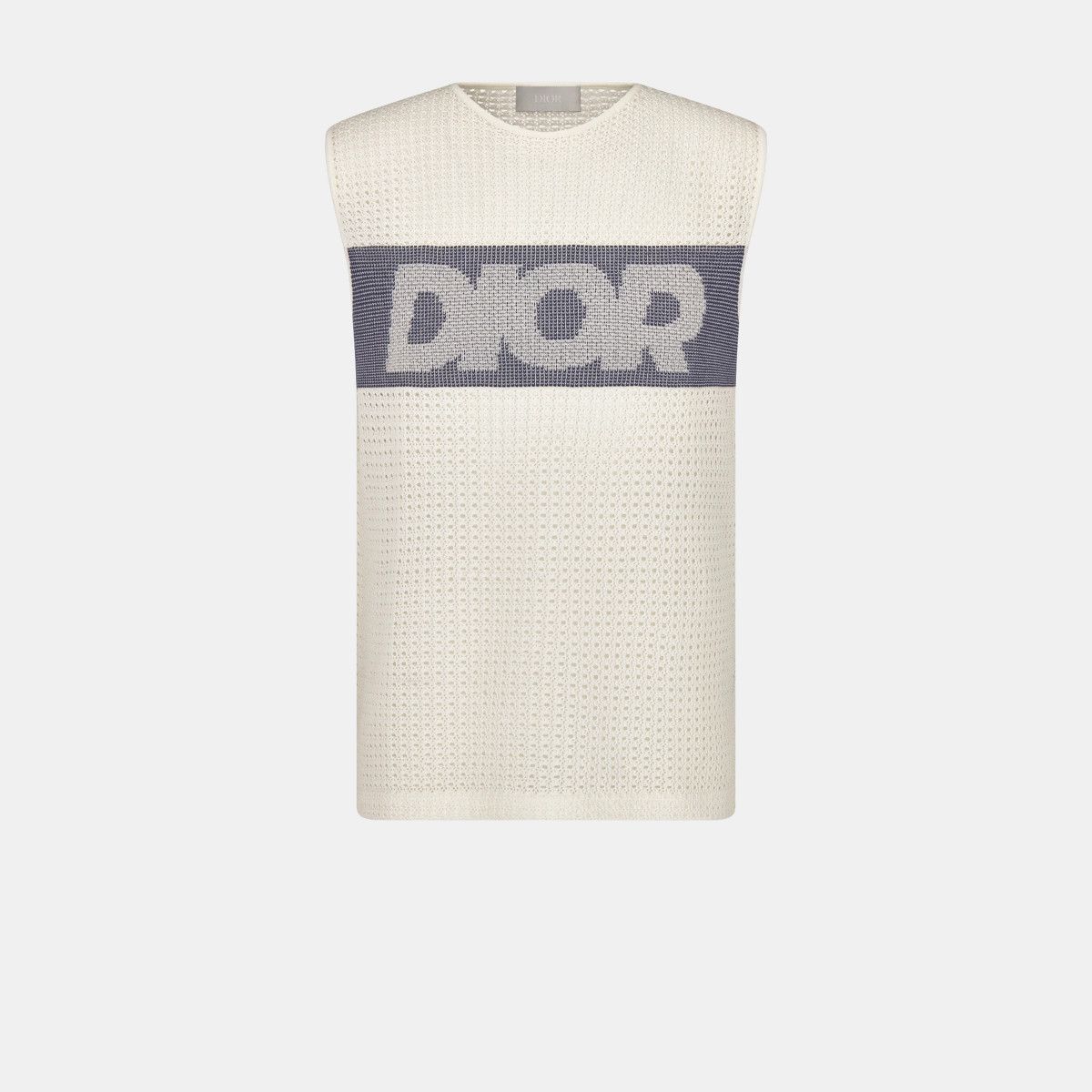 Dior o1bcso1str0125 Sleeveless T-Shirt in White Size US M / EU 48-50 / 2 - 1 Thumbnail