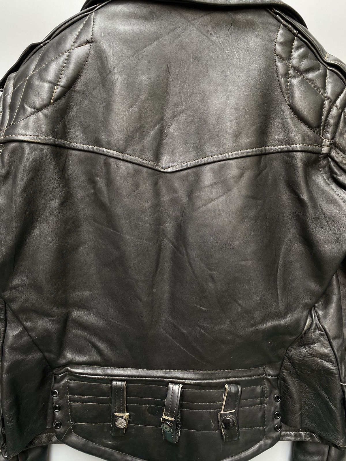 Vintage 1950s Leather Forever Double Rider Leather Jacket Size US XS / EU 42 / 0 - 9 Thumbnail