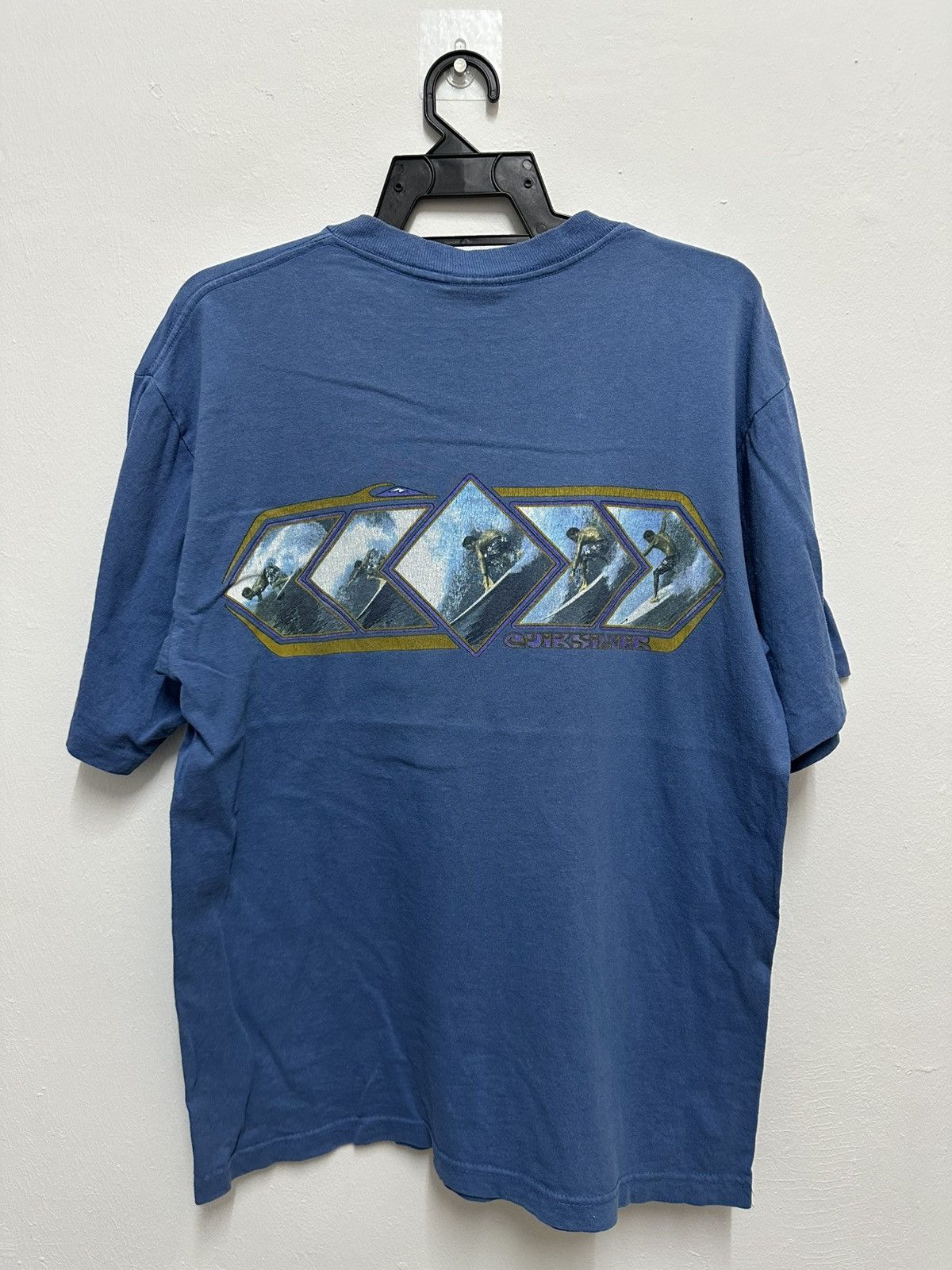 Quiksilver Vintage Quiksilver Usa Made Tshirt Size US M / EU 48-50 / 2 - 1 Thumbnail