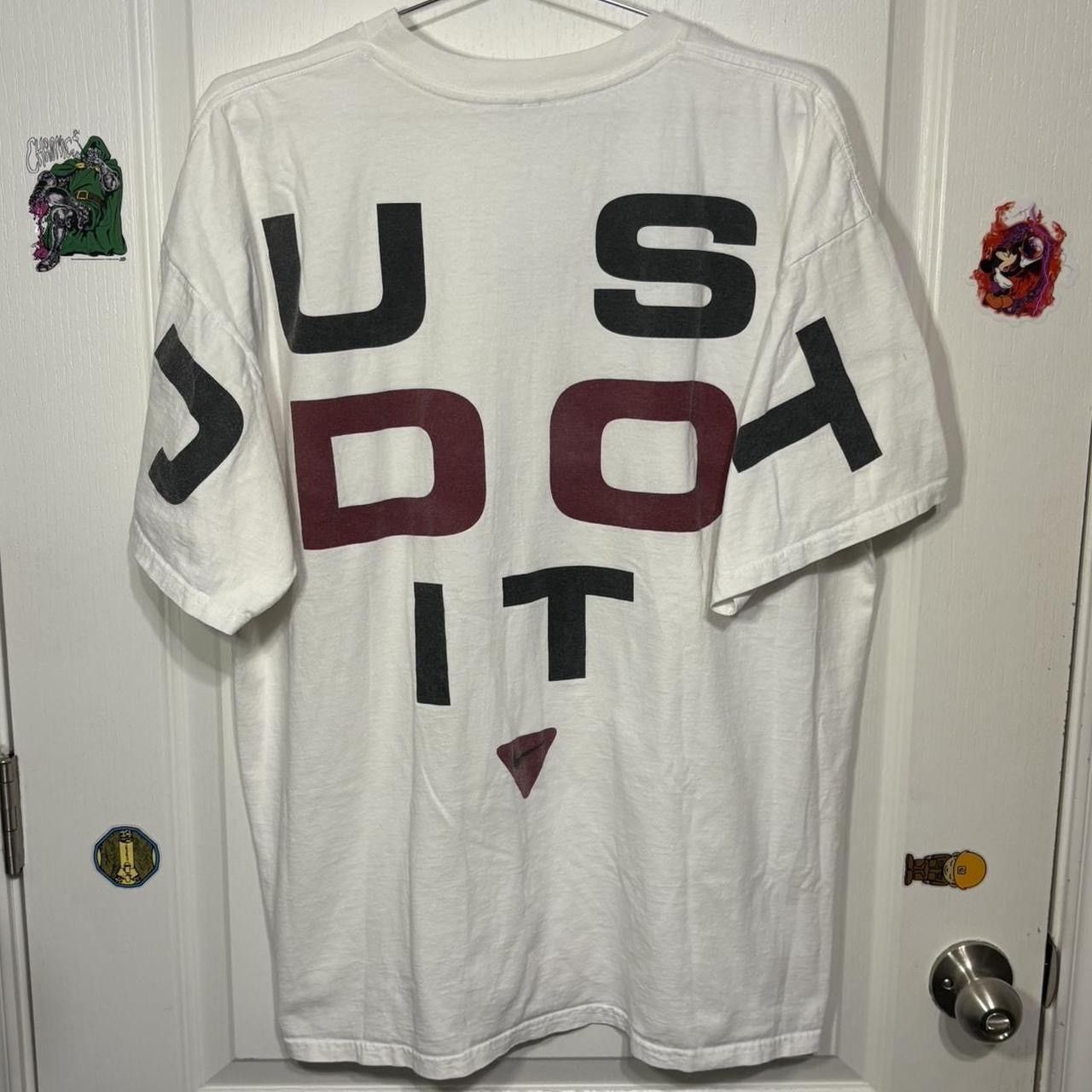 Nike Vintage Nike Spell Out Just do it 90’s Shirt Size US XL / EU 56 / 4 - 1 Thumbnail