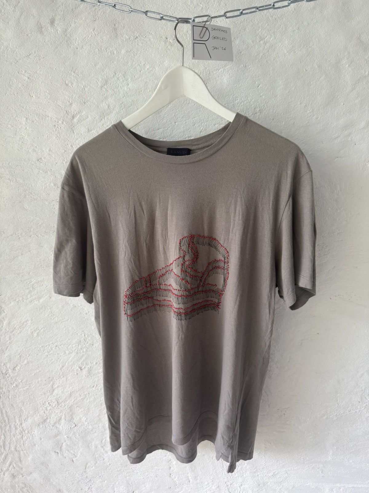 Lanvin Lanvin - mens - rare sneaker t-shirt Size US L / EU 52-54 / 3 - 1 Thumbnail