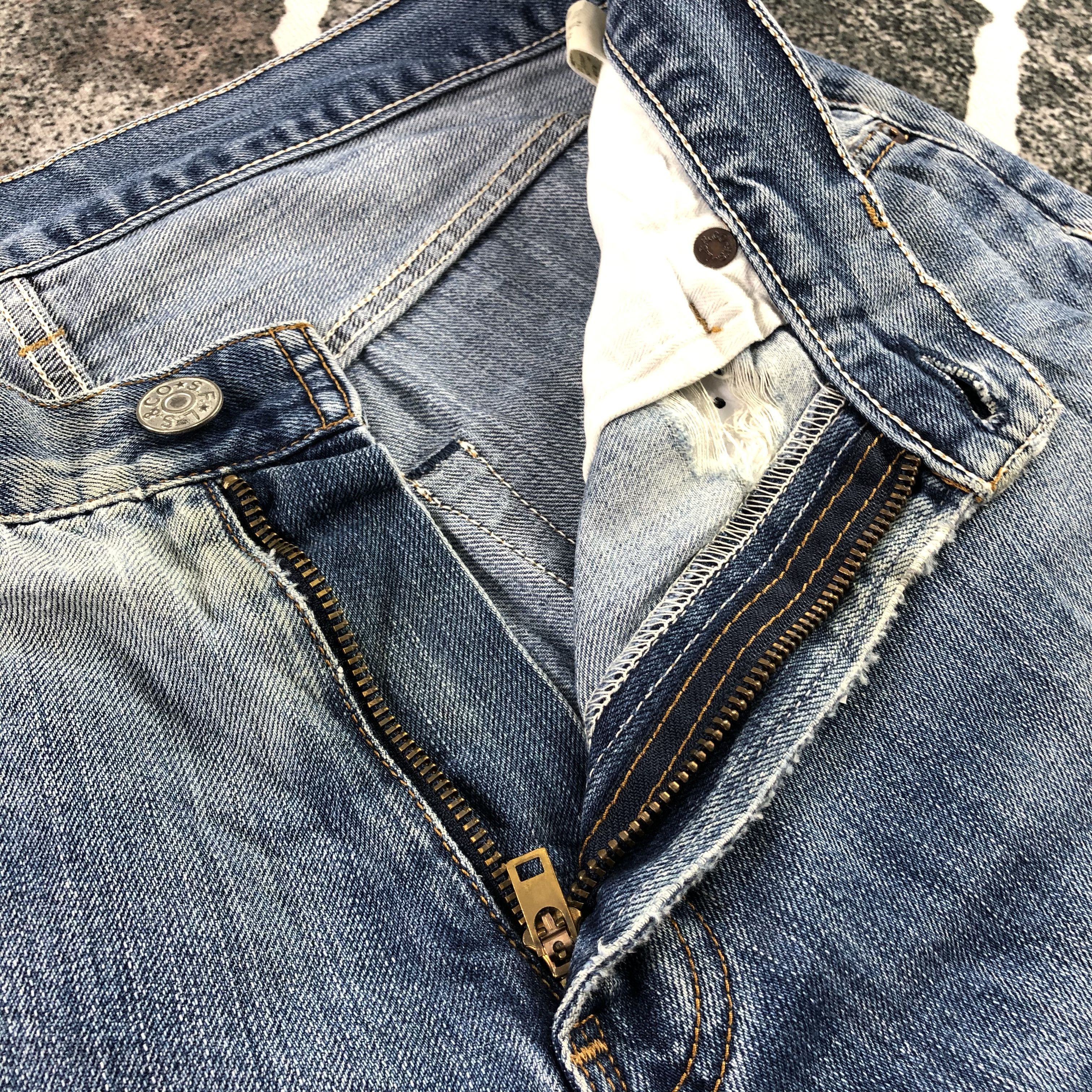 Levi's Vintage Levi's 503 Jeans Faded Blue Denim KJ1469 Size US 33 - 9 Thumbnail