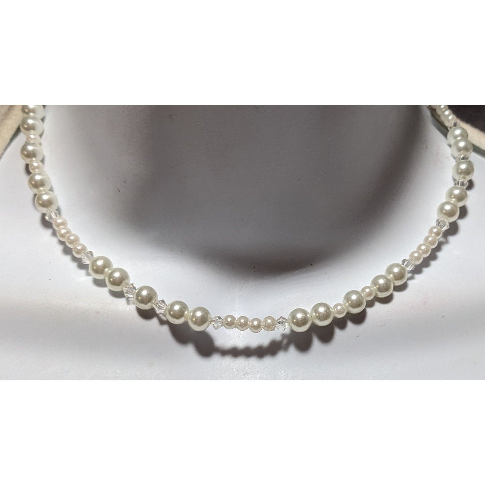 Other Tie On Faux Pearl Glass Beaded Necklace Size ONE SIZE - 5 Thumbnail