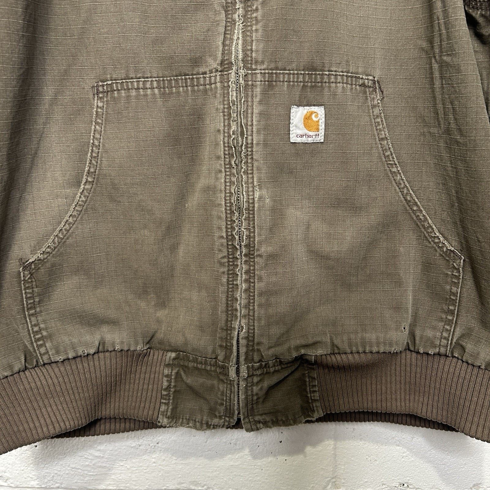 Carhartt Vintage Carhartt Ripstop Active Jacket “Coffee Brown” Size US L / EU 52-54 / 3 - 4 Thumbnail
