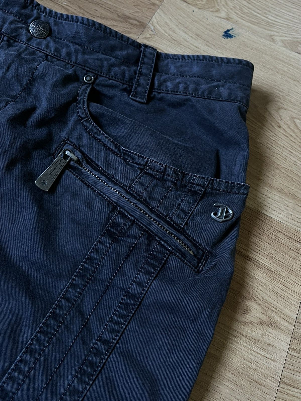 Diesel × Vintage Diesel Y2K vintage denim mini skirt Size 29" - 5 Thumbnail
