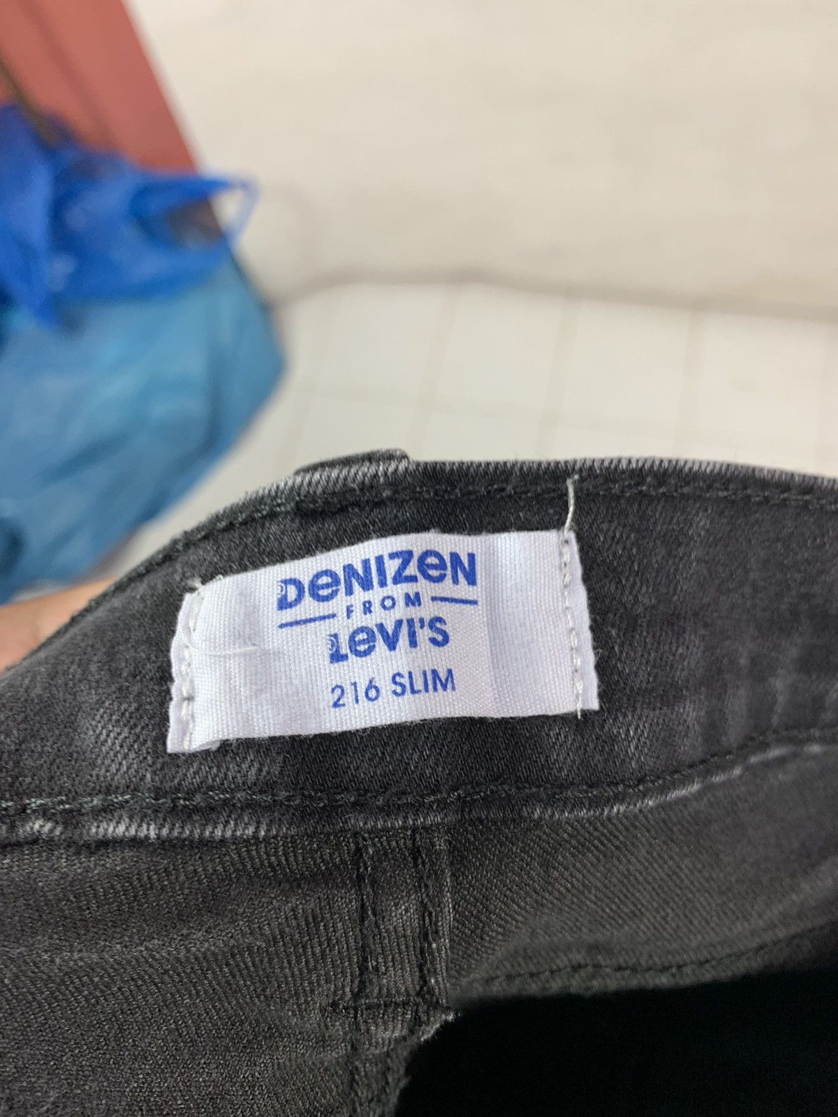 Denizen × Levi's Steals! Denizen Levis Super Black Paint Splatter Jeans Size US 30 / EU 46 - 9 Thumbnail