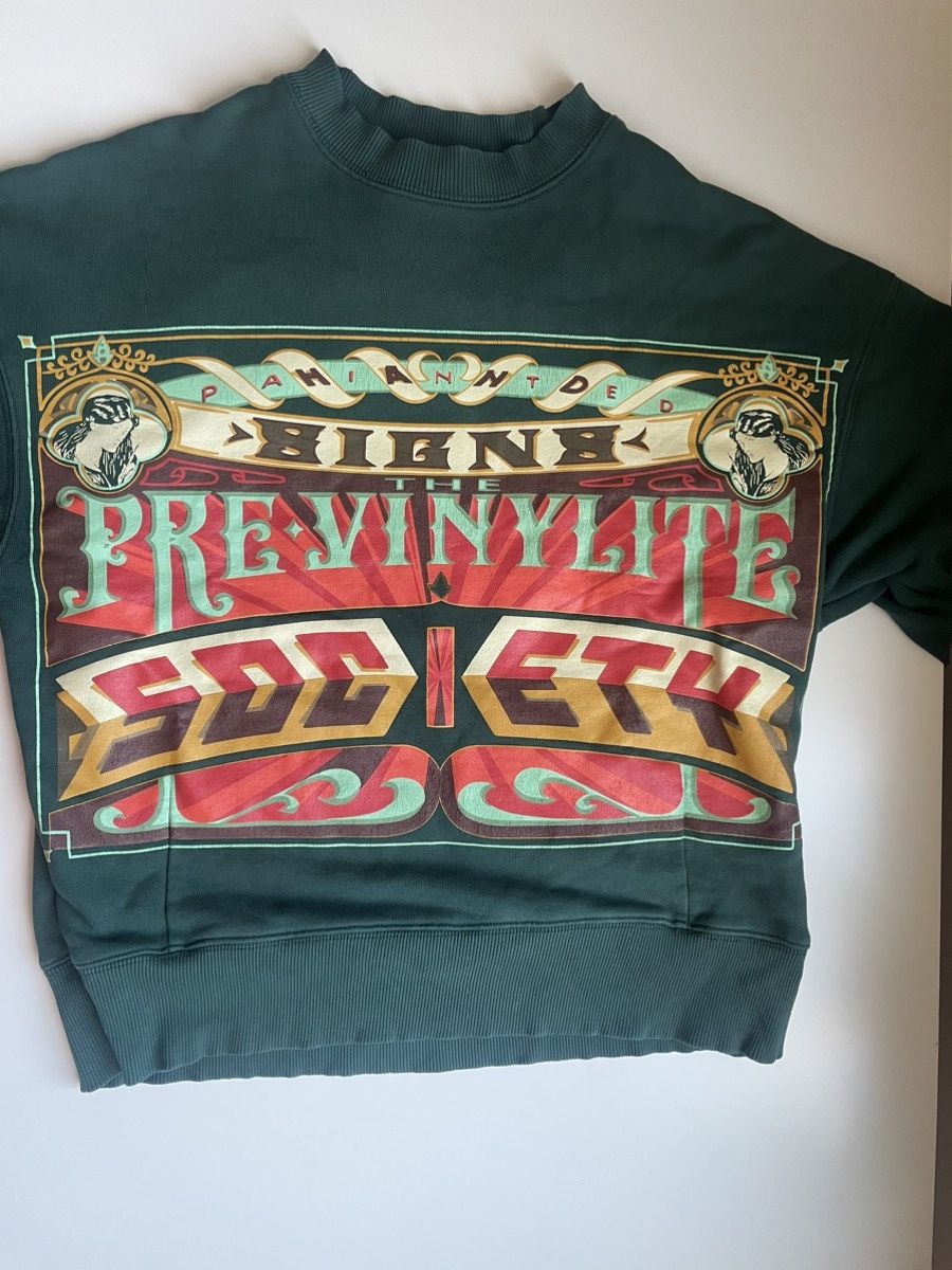 Juun.J Vintage Cropped Sweatshirt Size US S / EU 44-46 / 1 - 2 Thumbnail