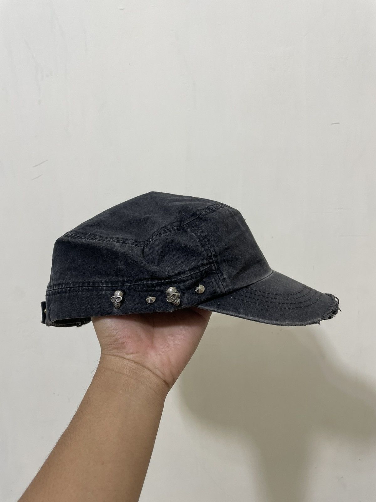 If Six Was Nine 2000s Japanese Distressed Cadet Studded Patrol LGB Hysteric Size ONE SIZE - 4 Thumbnail