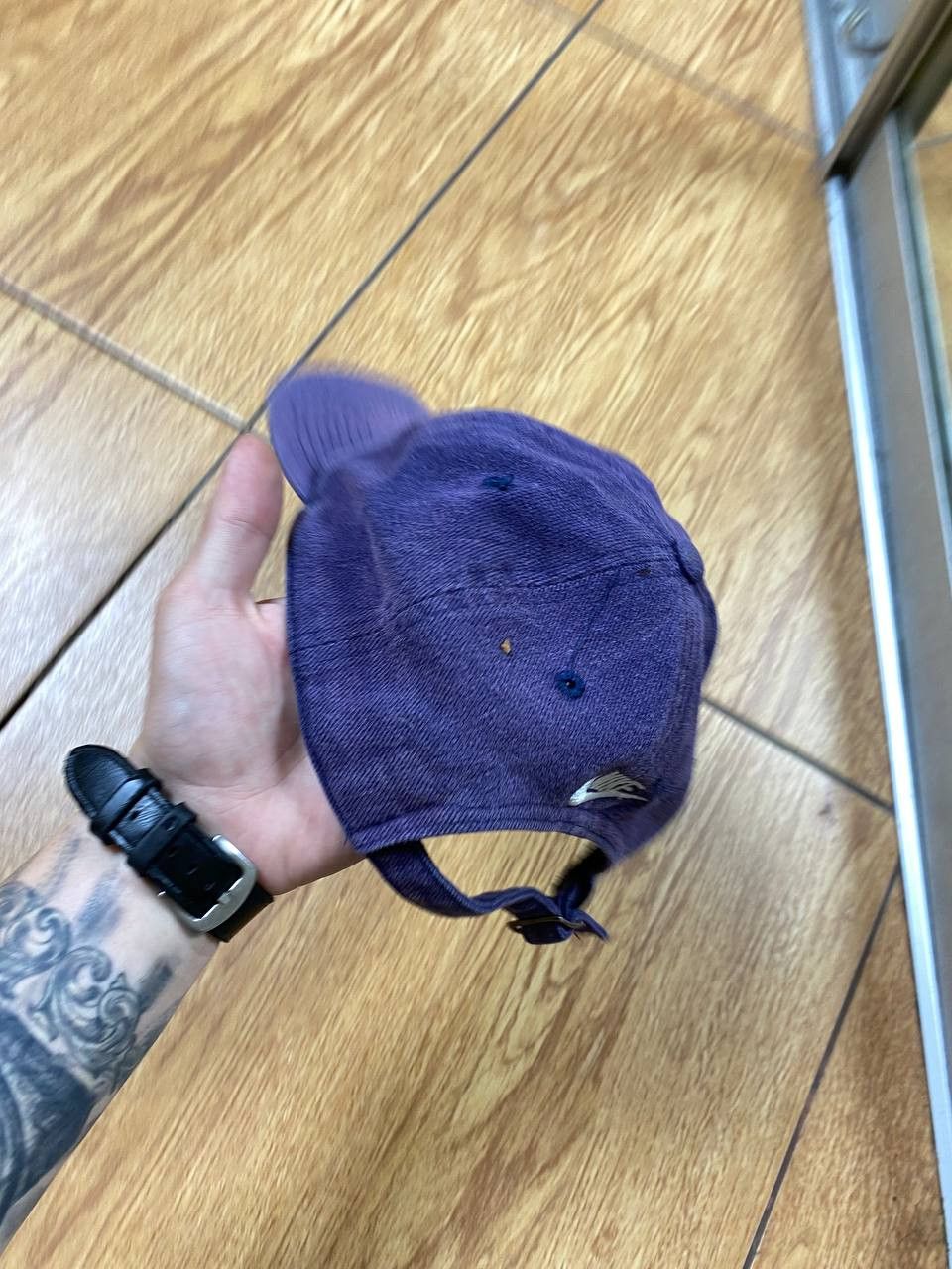 Nike Hats Vintage Cap Nike big logo blue Y2K streetwear Size ONE SIZE - 7 Thumbnail