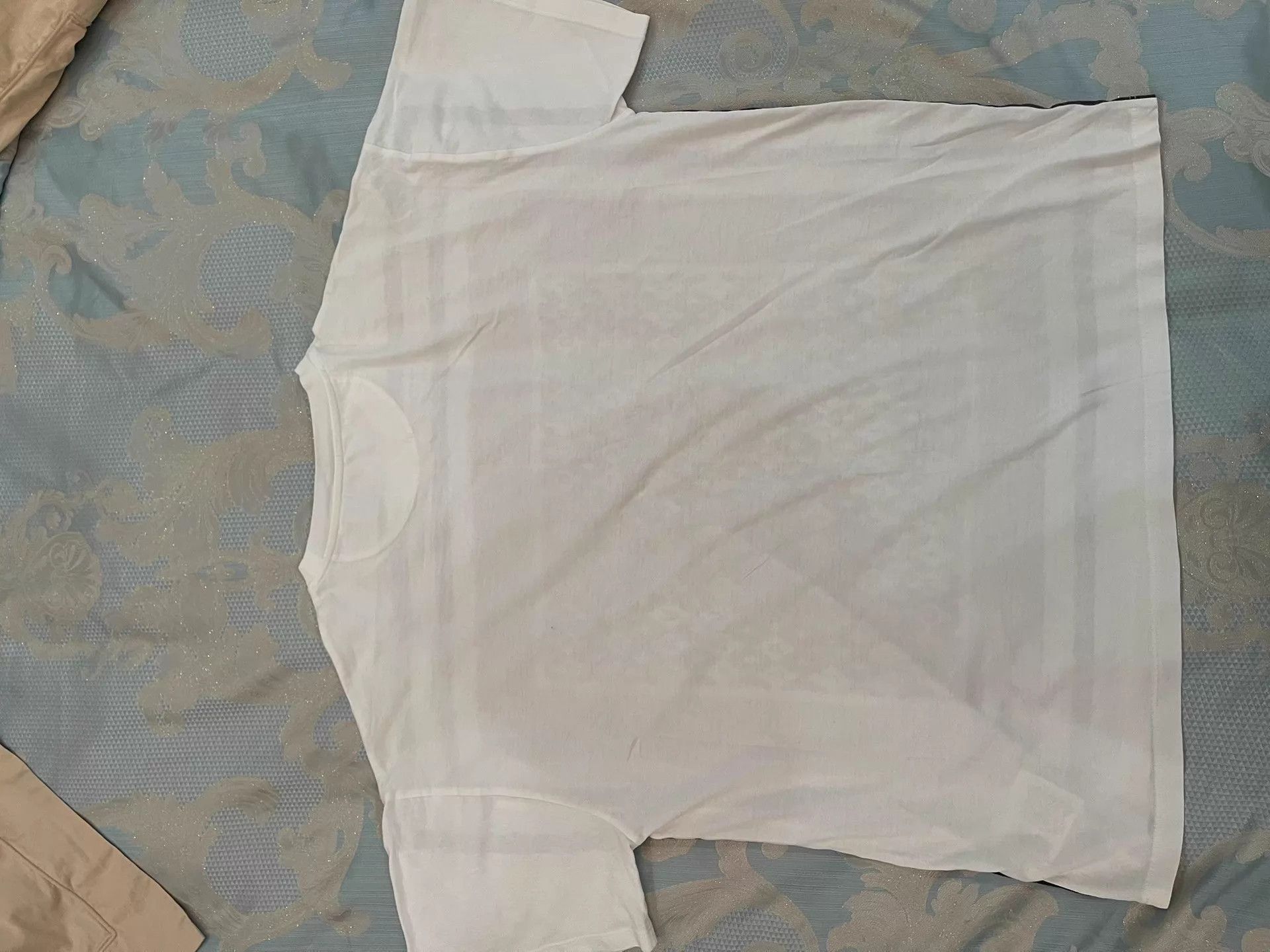 Valentino Valentino All Logo Cotton Oversize T (xs→XL) W2x White Size US XS / EU 42 / 0 - 2 Thumbnail