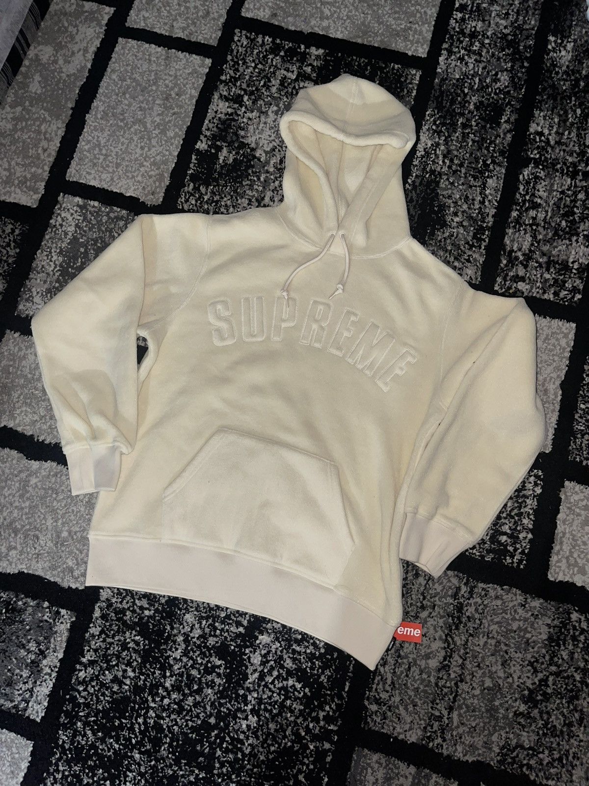 Supreme Polartec 1/4 zip shops Black