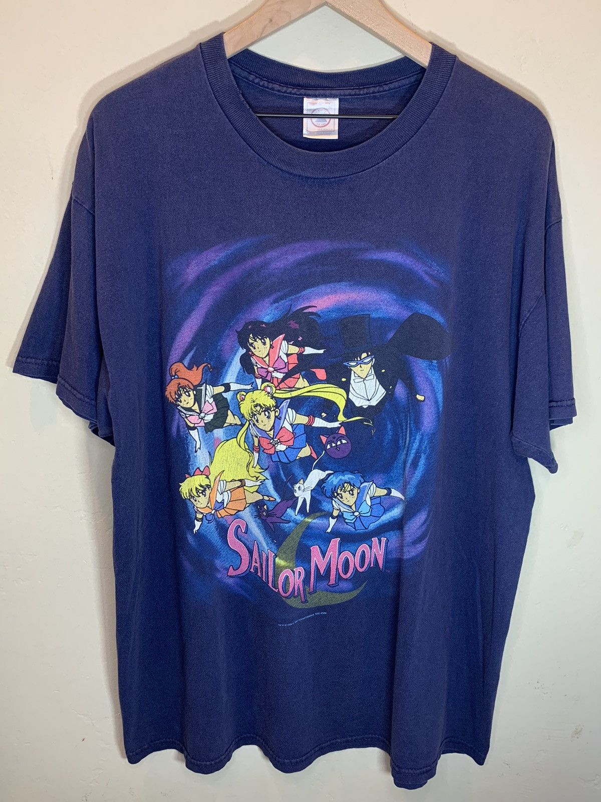 Vintage RARE* Vintage 90’s Sailor Moon Manga Anime Art Cartoon Shirt Size US XL / EU 56 / 4 - 1 Thumbnail
