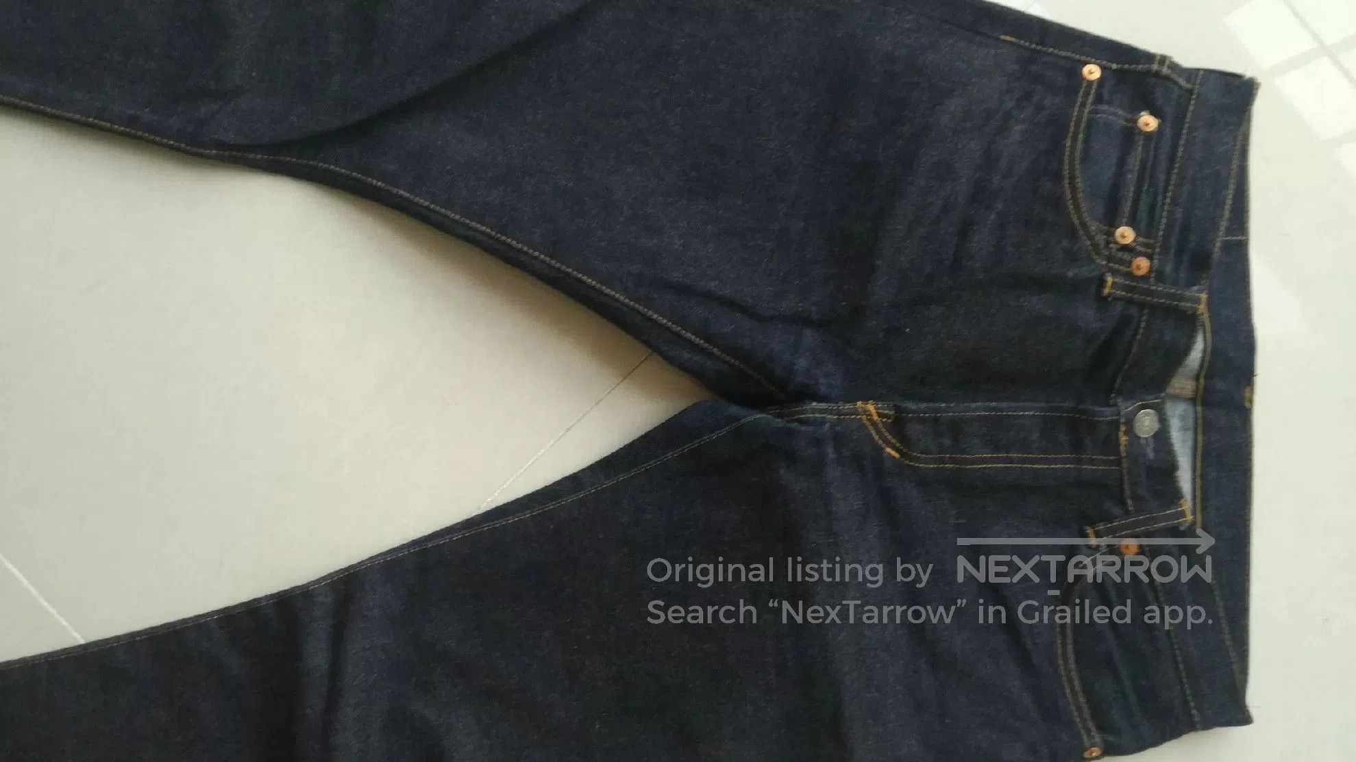 The Real McCoy's Joe McCoy 991XH Vintage Jeans. Size US 30 / EU 46 - 3 Thumbnail