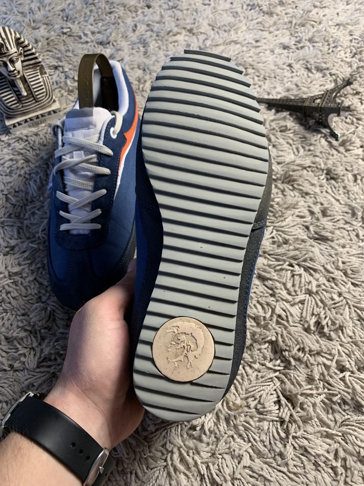 Diesel × Vintage Vintage 00s Y2K Diesel shoes sneakers Size US 6 / EU 39 - 8 Thumbnail
