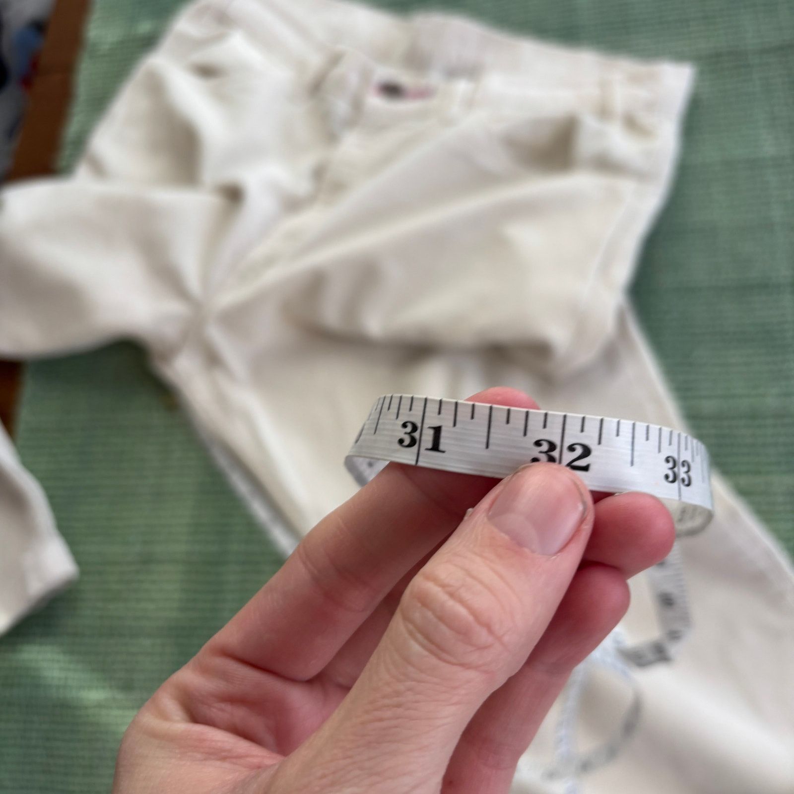 Levi's × Vintage 1970's vintage Levi's white tab corduroy straight leg pants Size US 36 / EU 52 - 9 Thumbnail