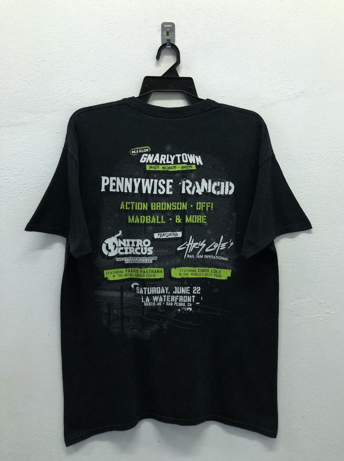 Band Tees GNARLYTOWN BIKERS, BOARDS + BANDS PENNYWISE RANCID SHIRT Size US M / EU 48-50 / 2 - 2 Thumbnail