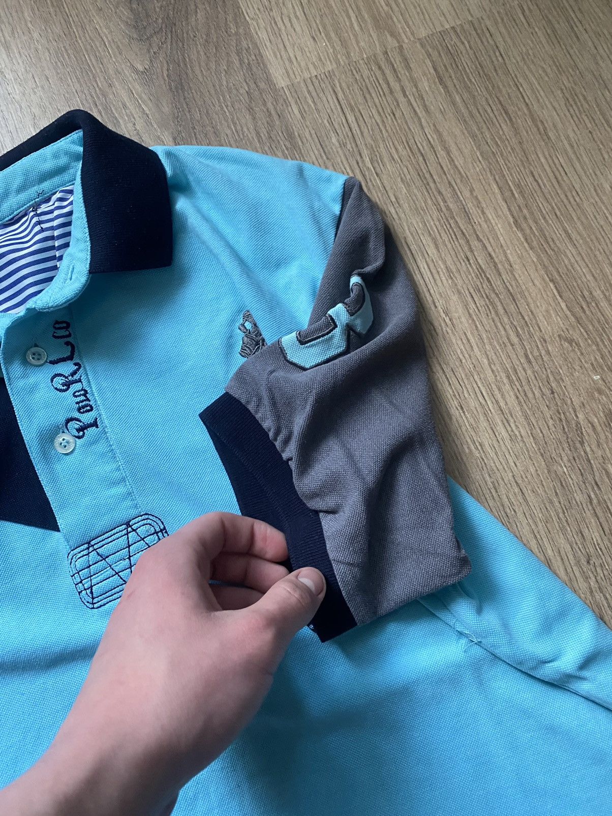 Polo Ralph Lauren × Ralph Lauren 90s Vintage Polo Ralph Lauren Y2K United States pol shirt Size US XL / EU 56 / 4 - 4 Thumbnail